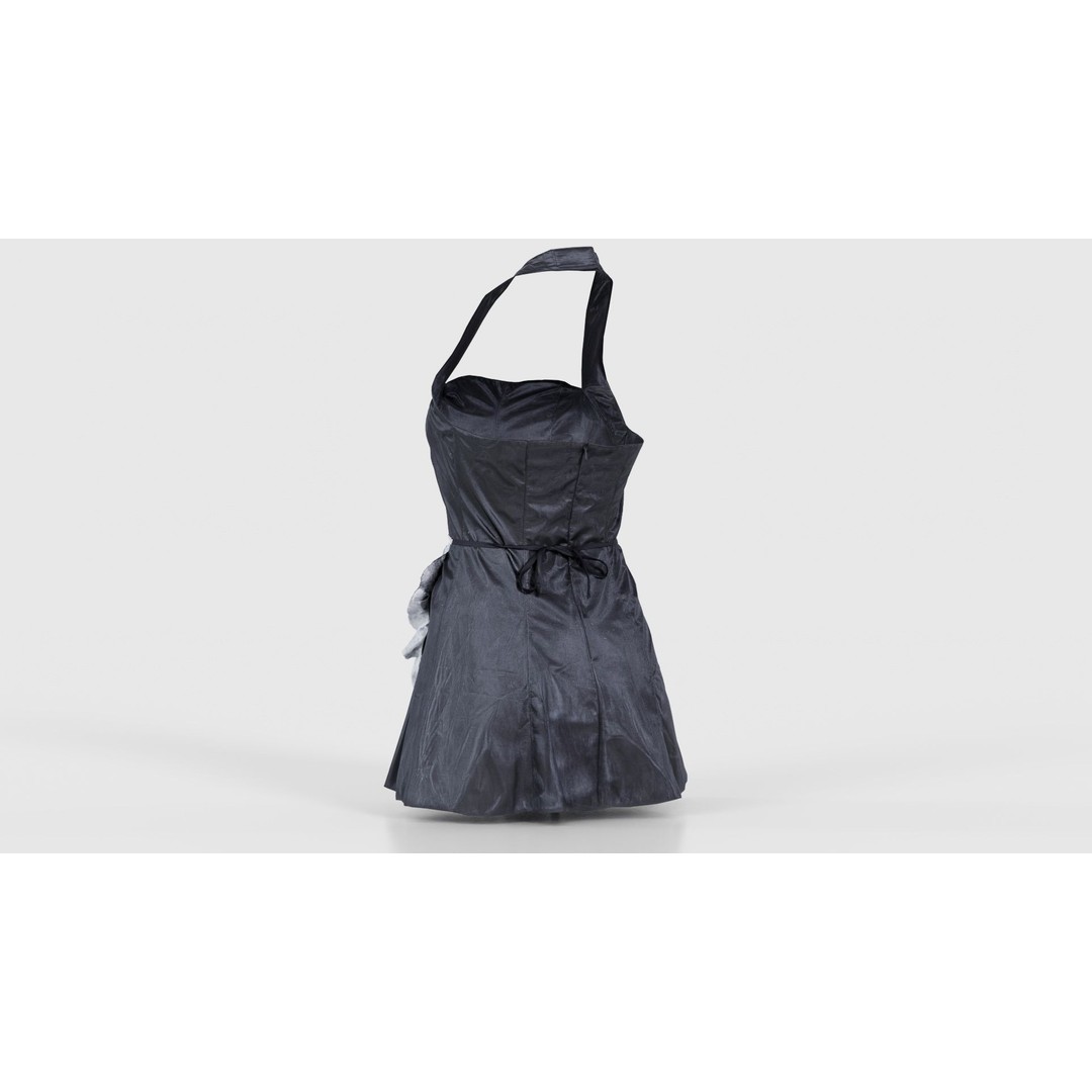 Vinyl Maid Dress 3D Model – Low Poly Character Clothing, FBX, Blender - View 24