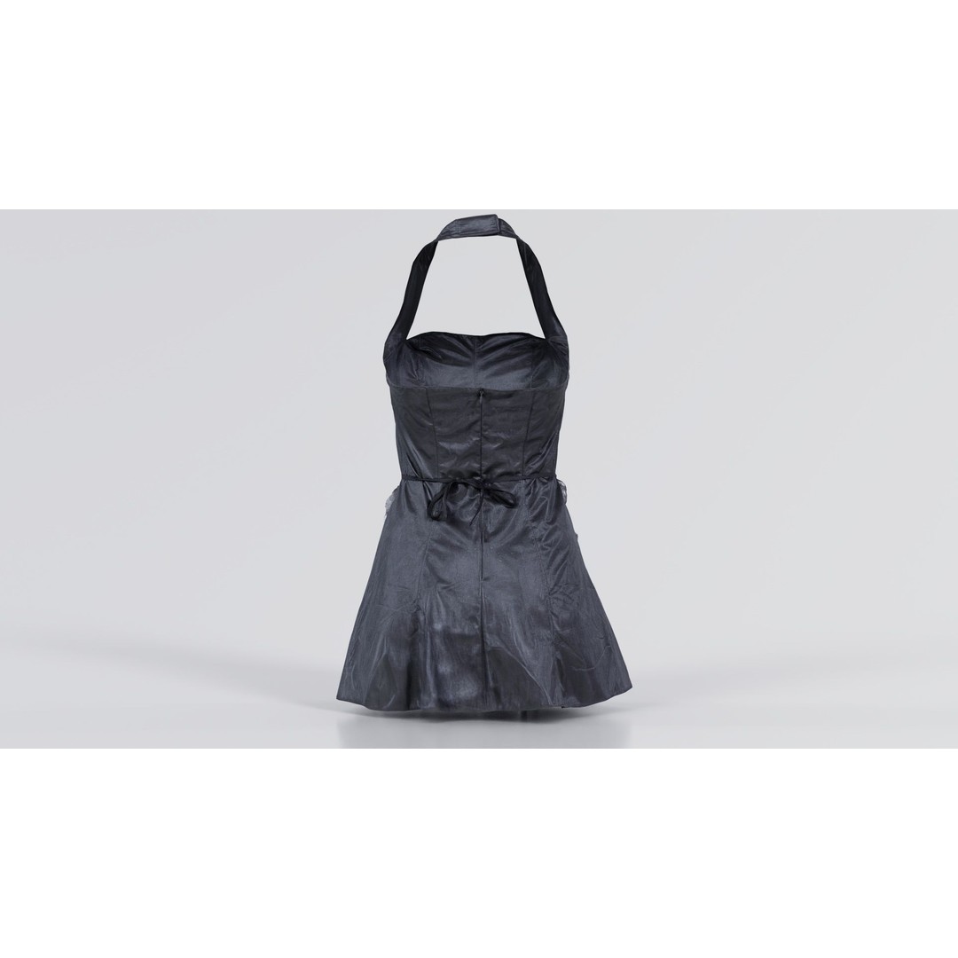 Vinyl Maid Dress 3D Model – Low Poly Character Clothing, FBX, Blender - View 4