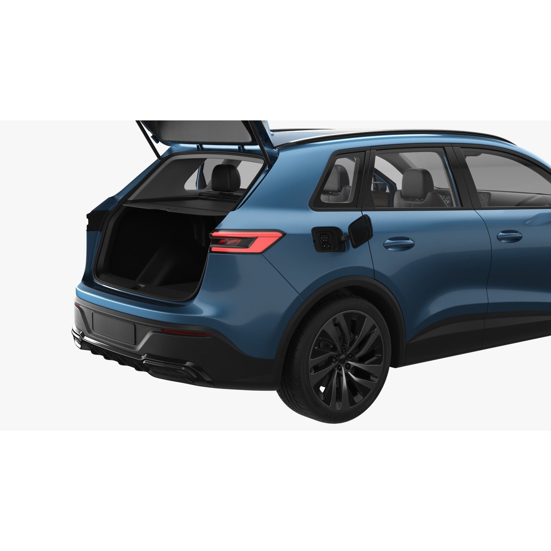 Generic Hybrid SUV 3D Model – Subdivision Ready, FBX & Blender Formats - View 26