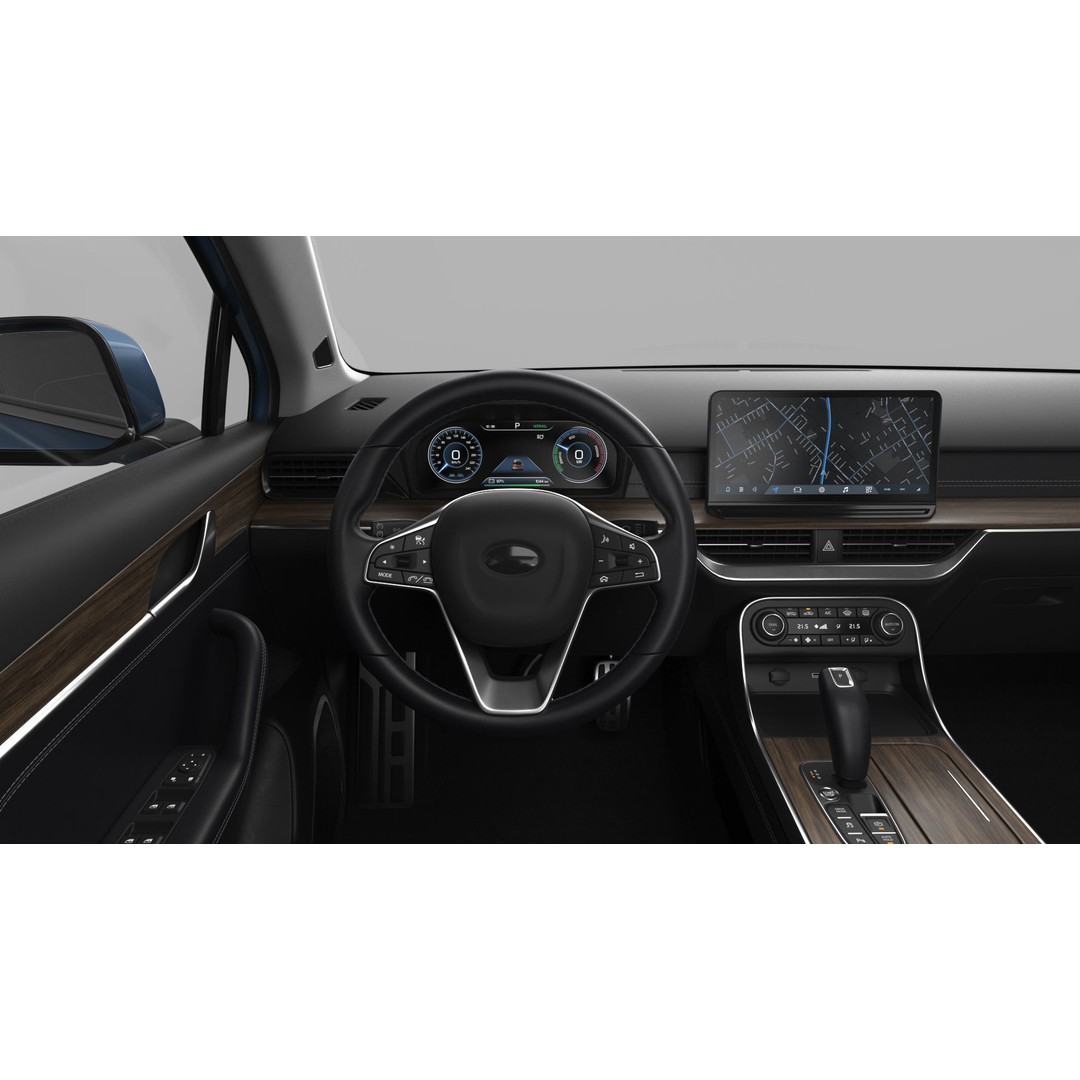 Generic Hybrid SUV 3D Model – Subdivision Ready, FBX & Blender Formats - View 30