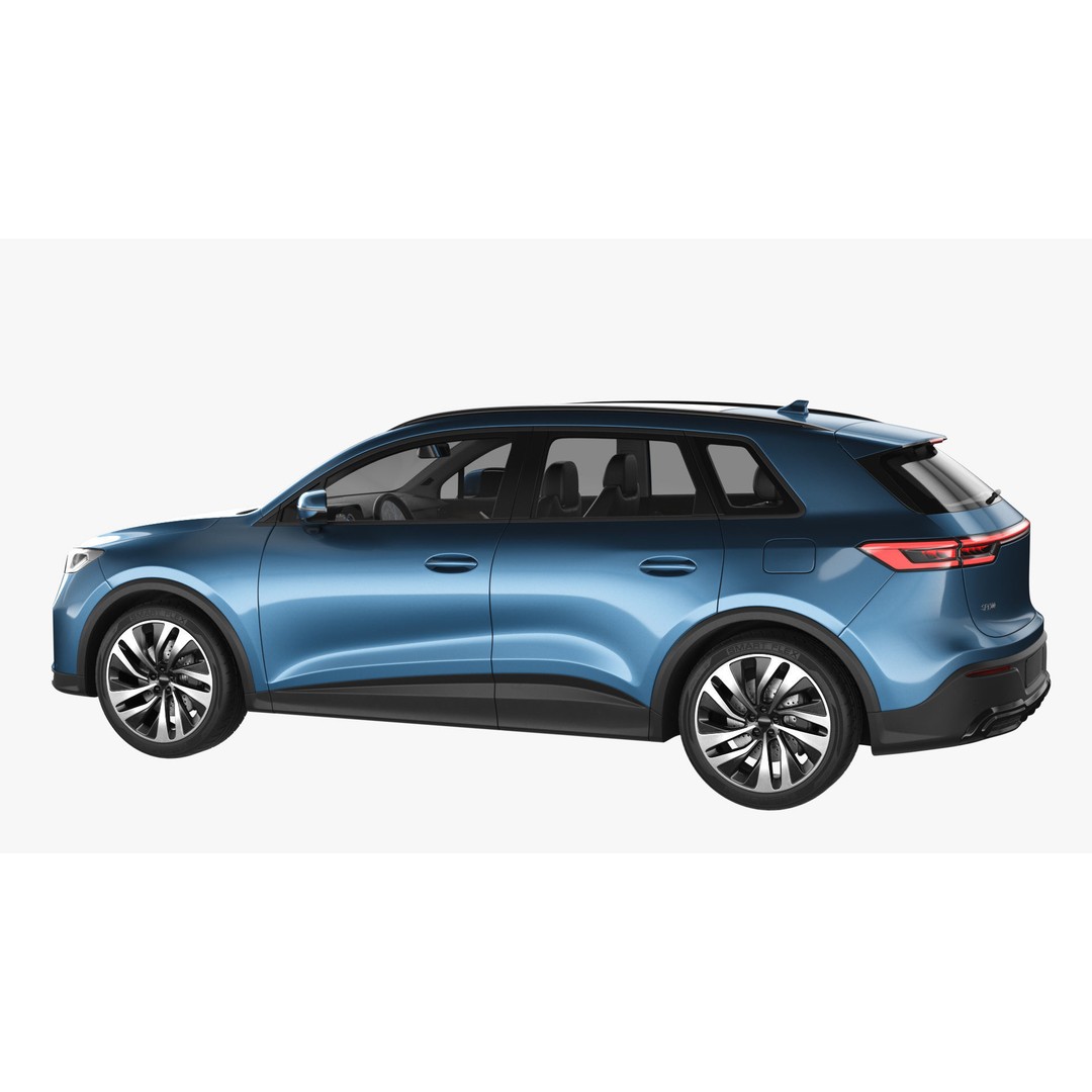 Generic Hybrid SUV 3D Model – Subdivision Ready, FBX & Blender Formats - View 8