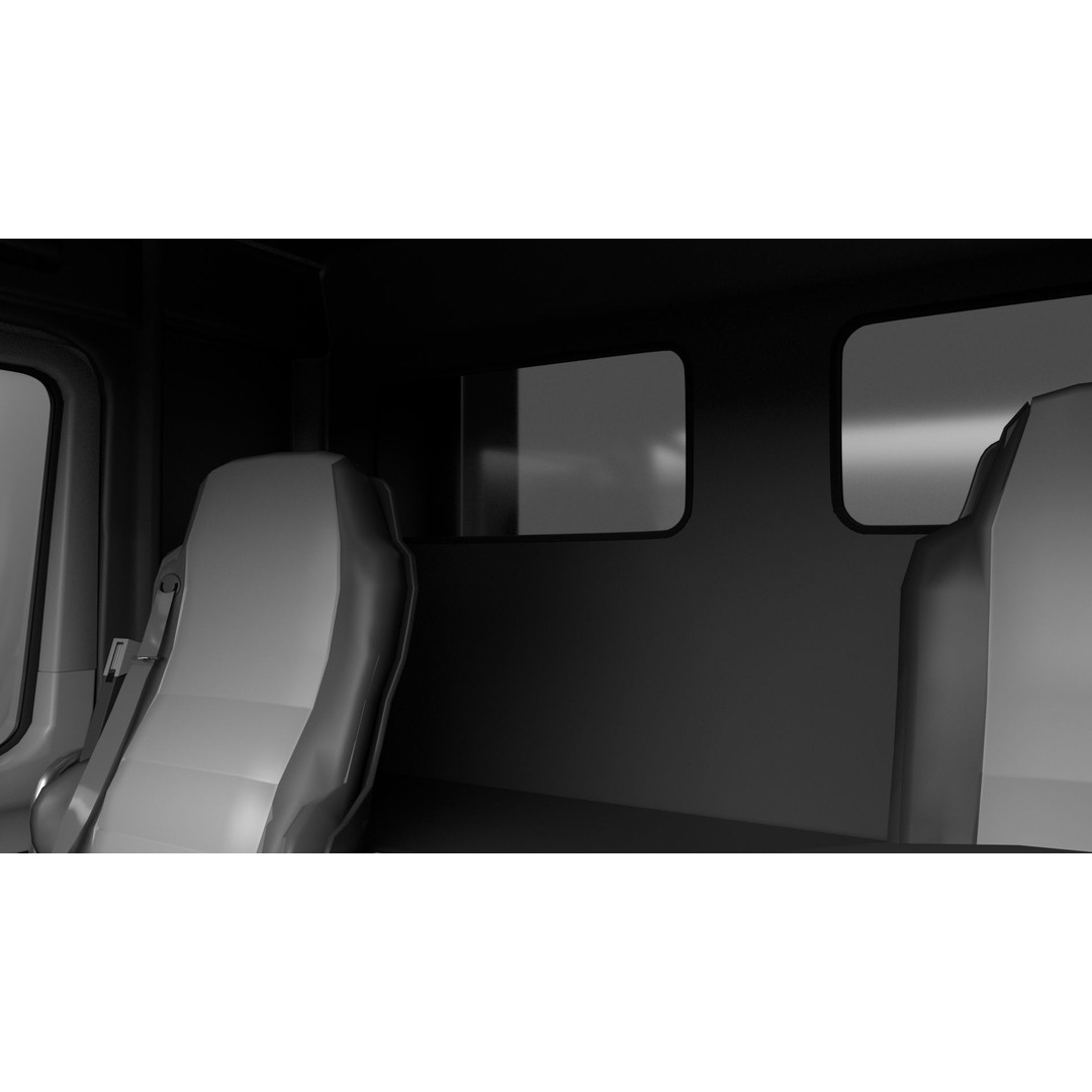 Mercedes-Benz Actros 2641 Dump Truck 3D Model – High Poly Vehicle Asset, FBX, OBJ