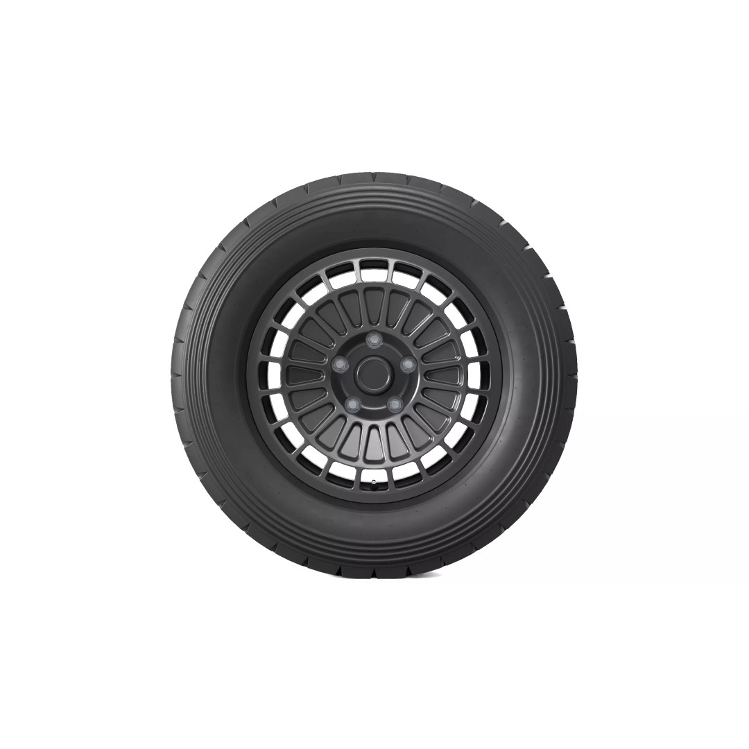Offroad Tire 3D Model – PBR Game Asset, FBX, OBJ Formats - View 3