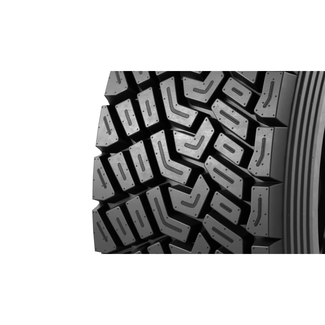 Offroad Tire 3D Model – PBR Game Asset, FBX, OBJ Formats - View 6