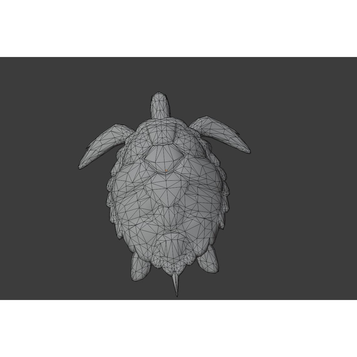 Sea Turtle - Low-Poly Game-Ready 3D Model - View 28