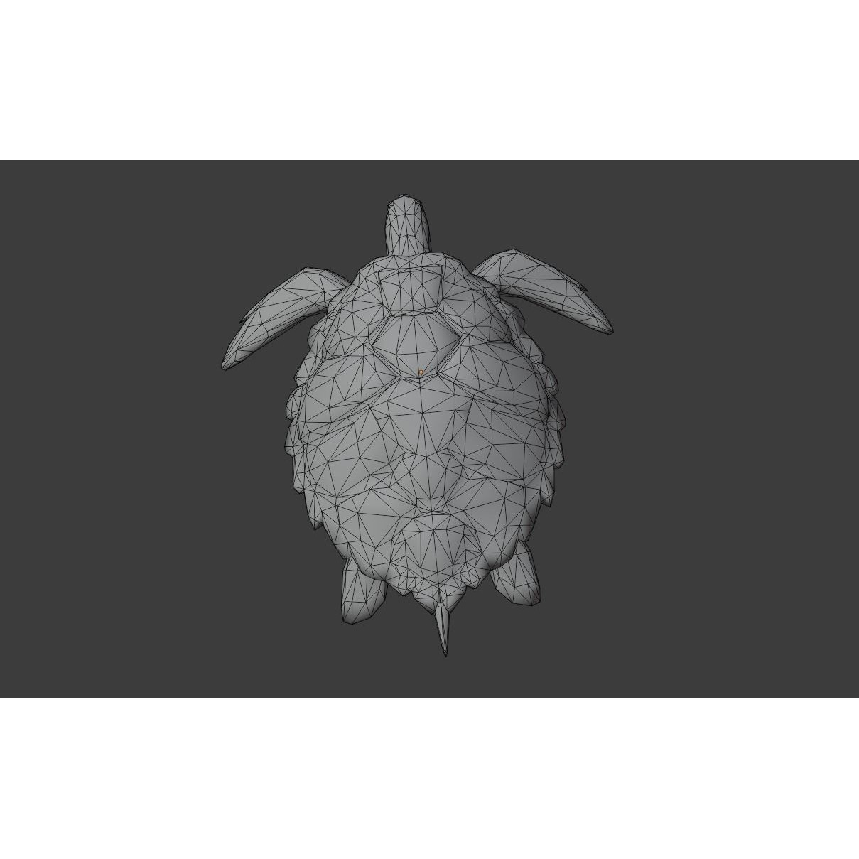 Sea Turtle - Low-Poly Game-Ready 3D Model - View 30