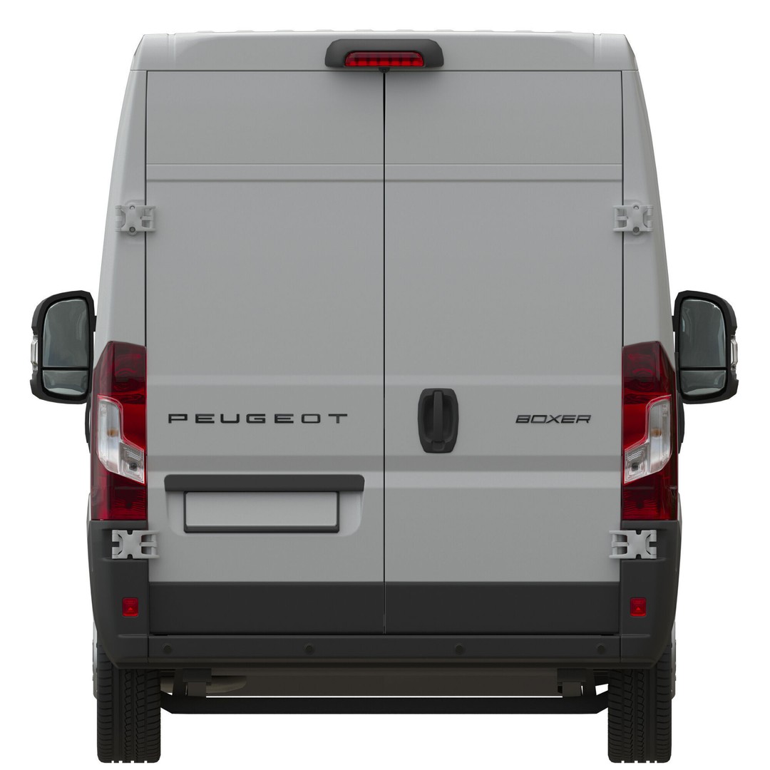 Peugeot BOXER 3D Model – Detailed Interior, Game-Ready FBX - View 10