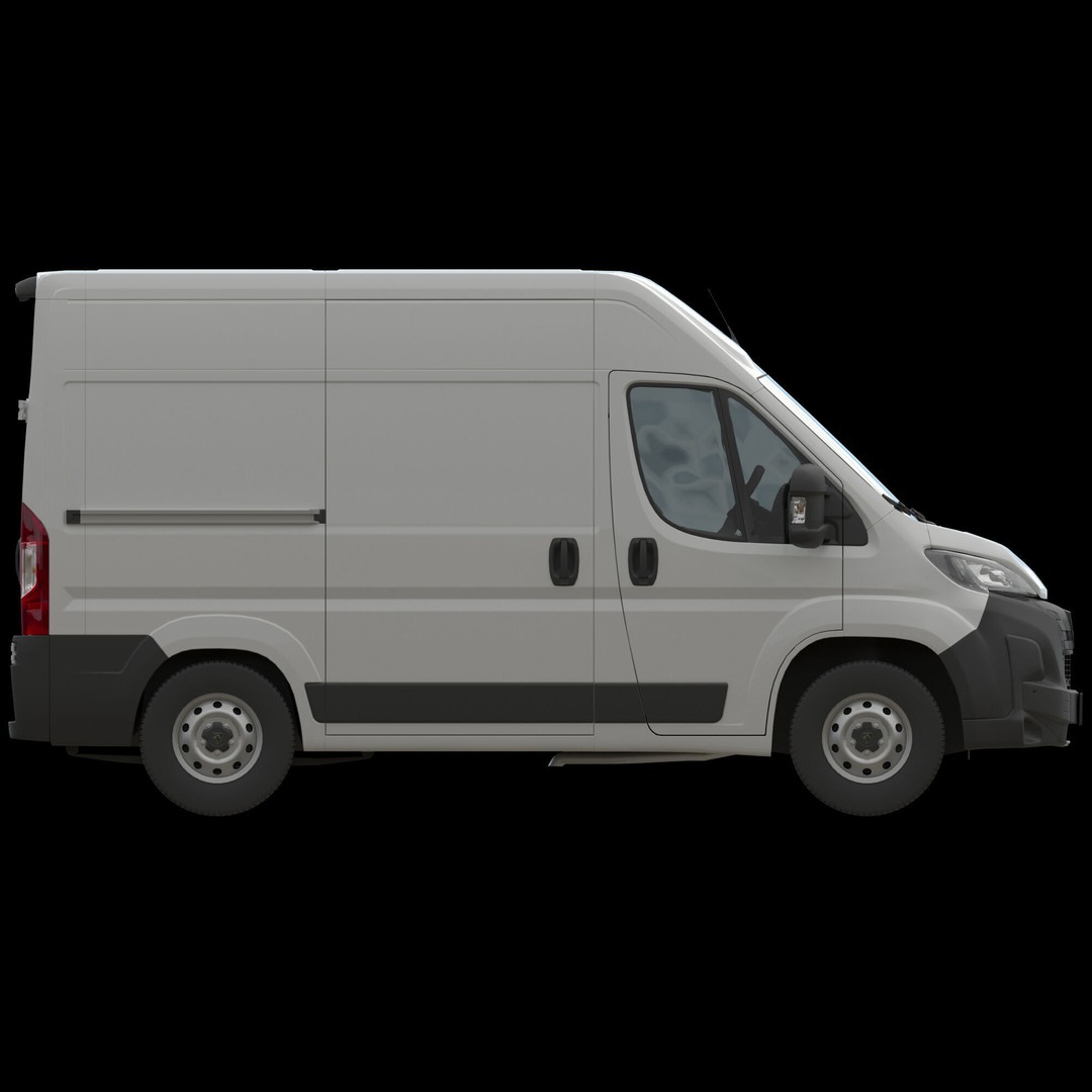 Peugeot BOXER 3D Model – Detailed Interior, Game-Ready FBX - View 11