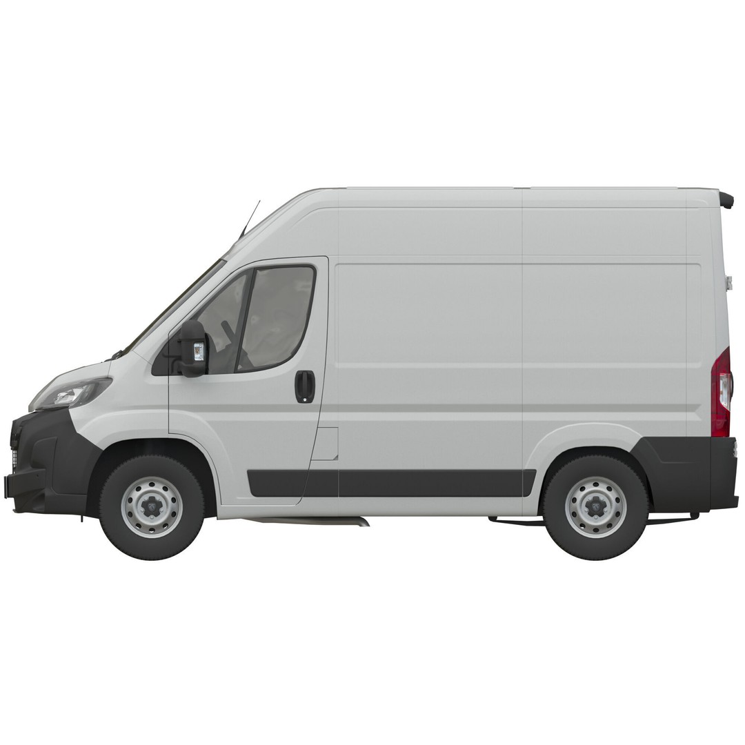 Peugeot BOXER 3D Model – Detailed Interior, Game-Ready FBX - View 12
