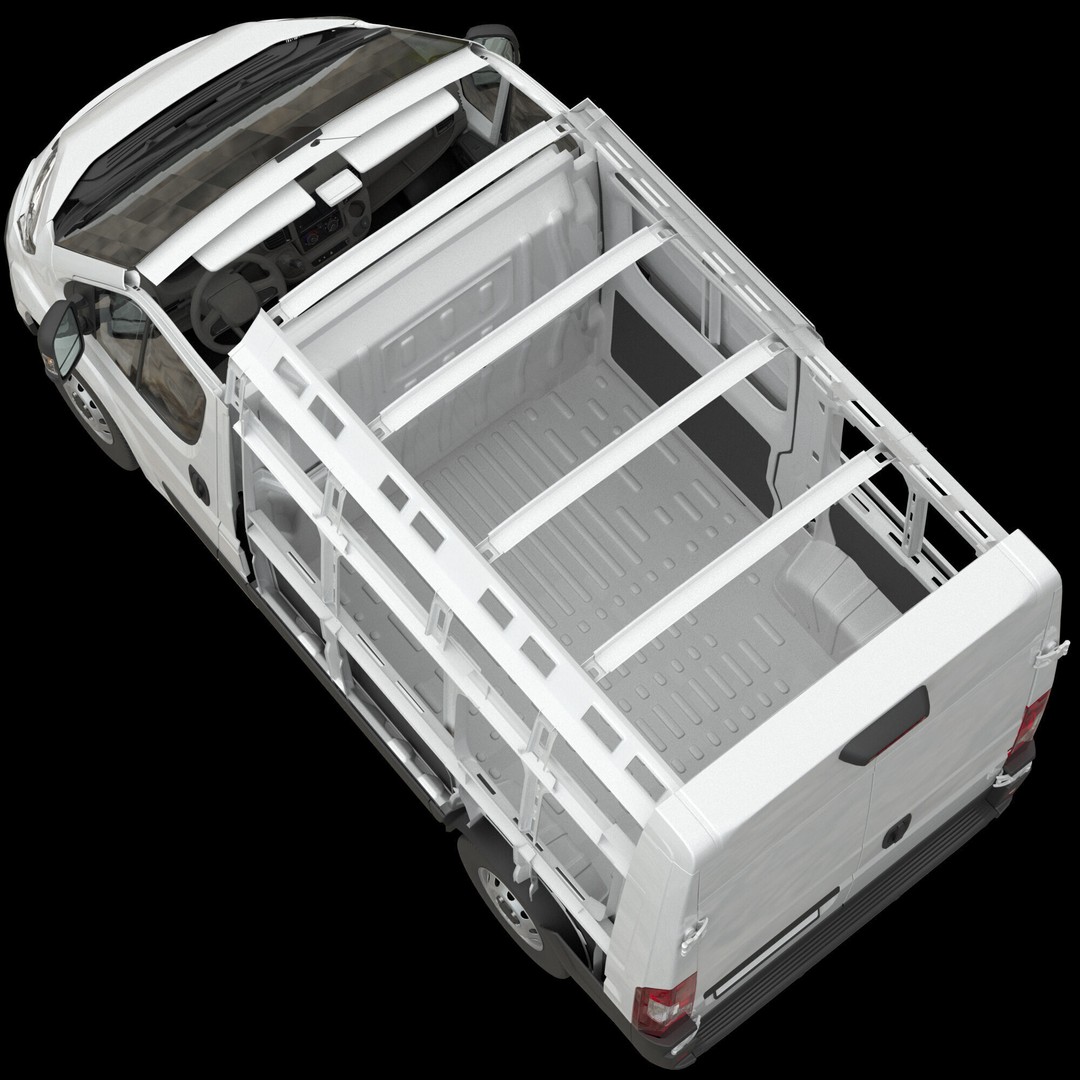 Peugeot BOXER 3D Model – Detailed Interior, Game-Ready FBX - View 23