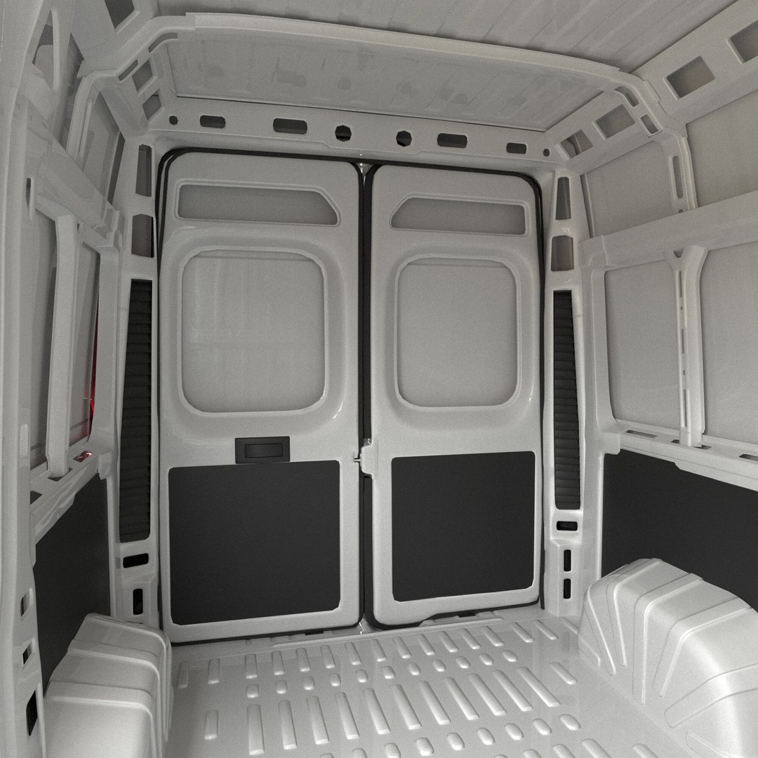 Peugeot BOXER 3D Model – Detailed Interior, Game-Ready FBX - View 24