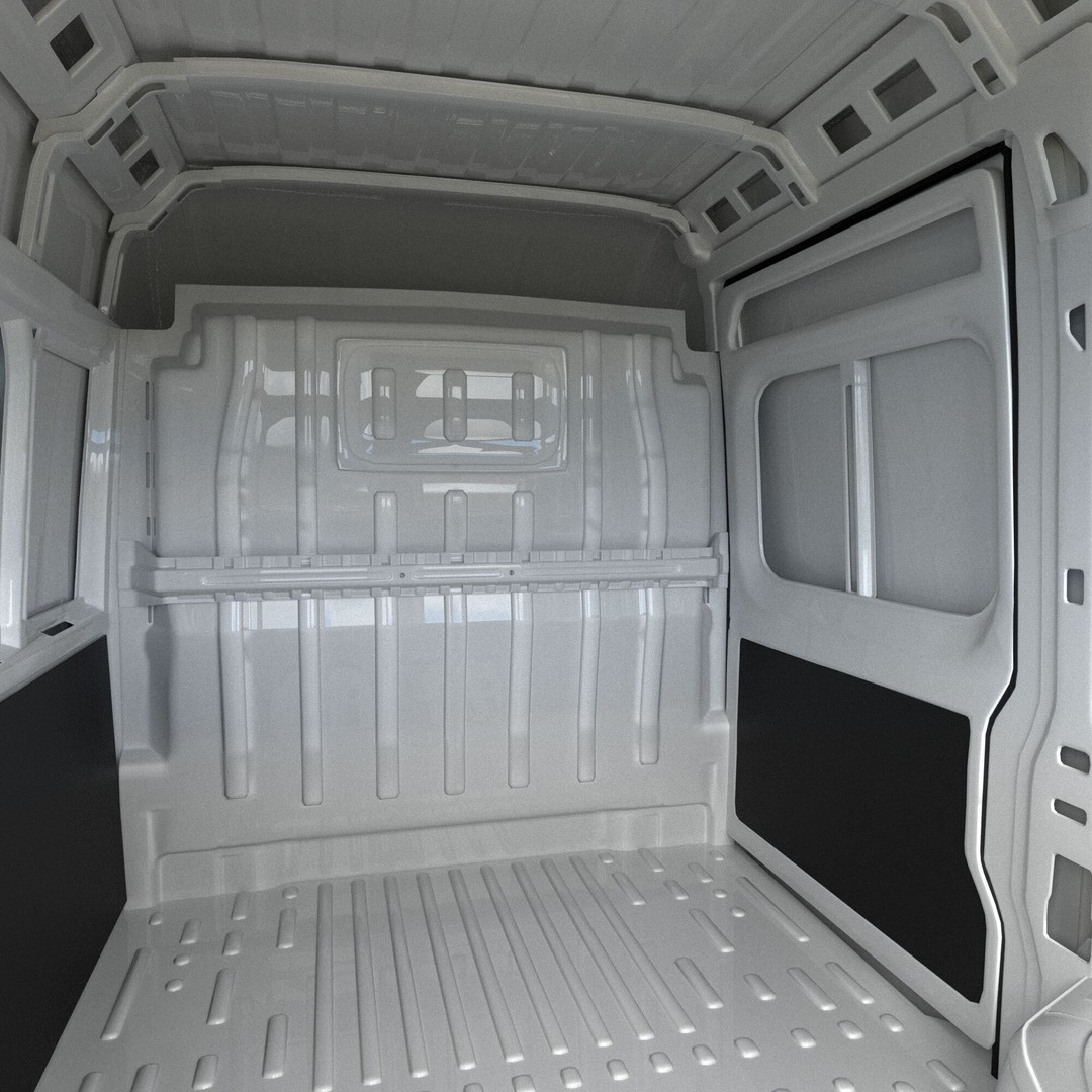 Peugeot BOXER 3D Model – Detailed Interior, Game-Ready FBX - View 25
