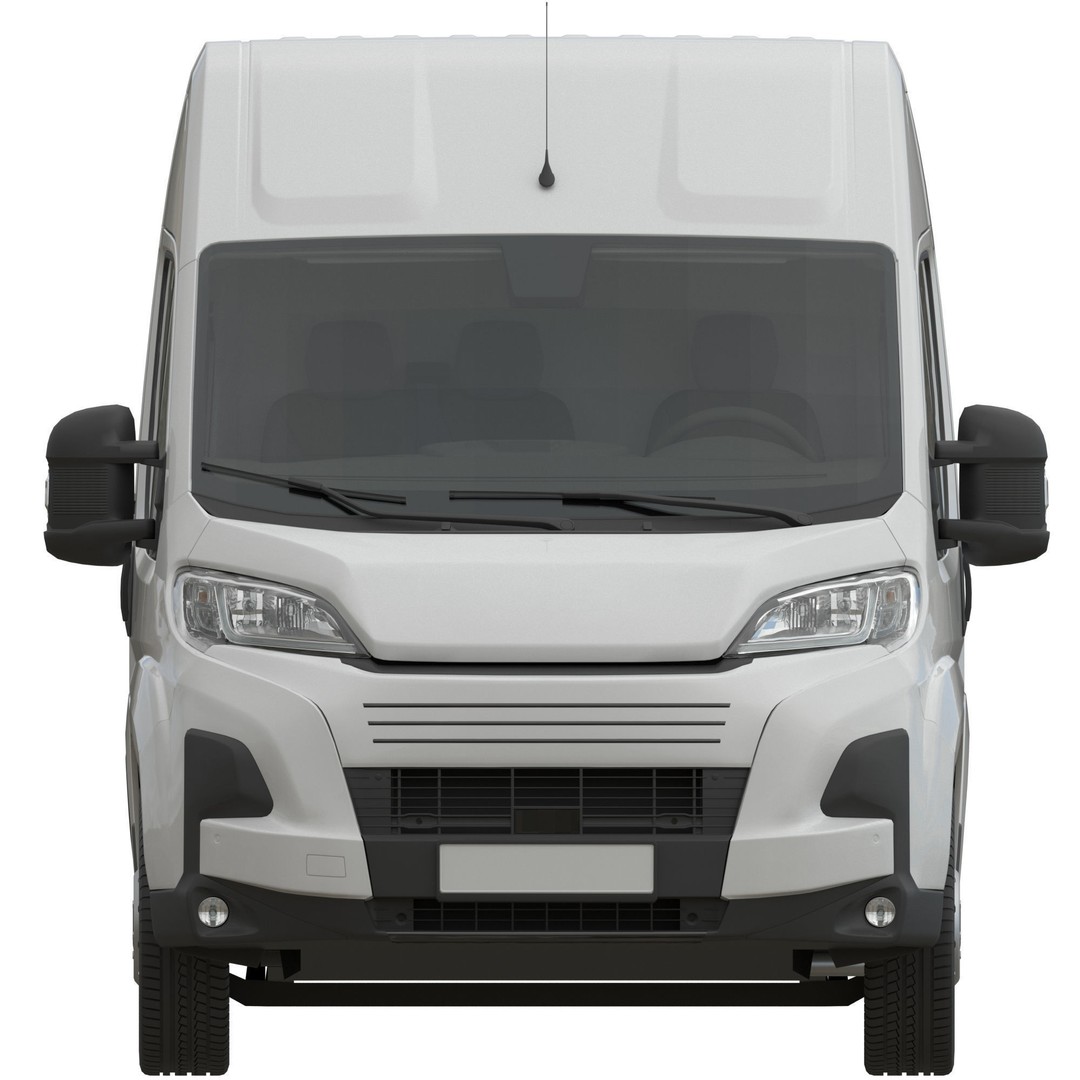 L3H2 Global Commercial Van 3D Model – Detailed Light Commercial Vehicle, FBX - View 10