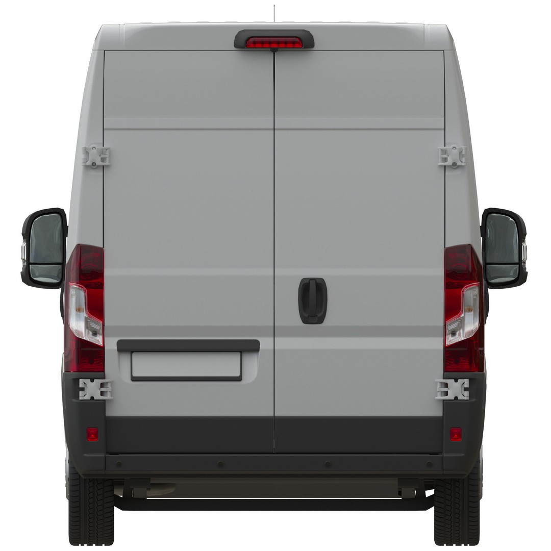 L3H2 Global Commercial Van 3D Model – Detailed Light Commercial Vehicle, FBX - View 11