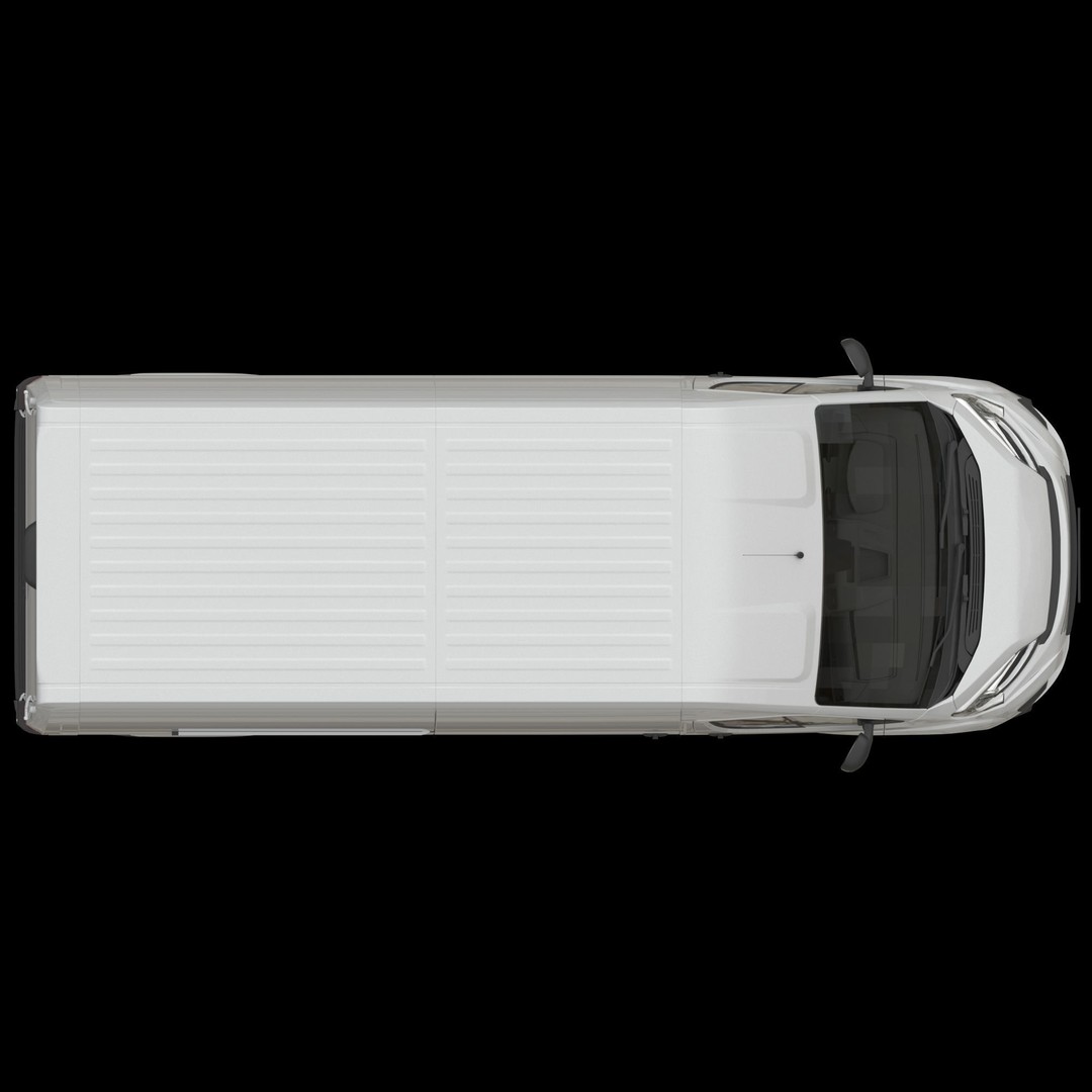 L3H2 Global Commercial Van 3D Model – Detailed Light Commercial Vehicle, FBX - View 14