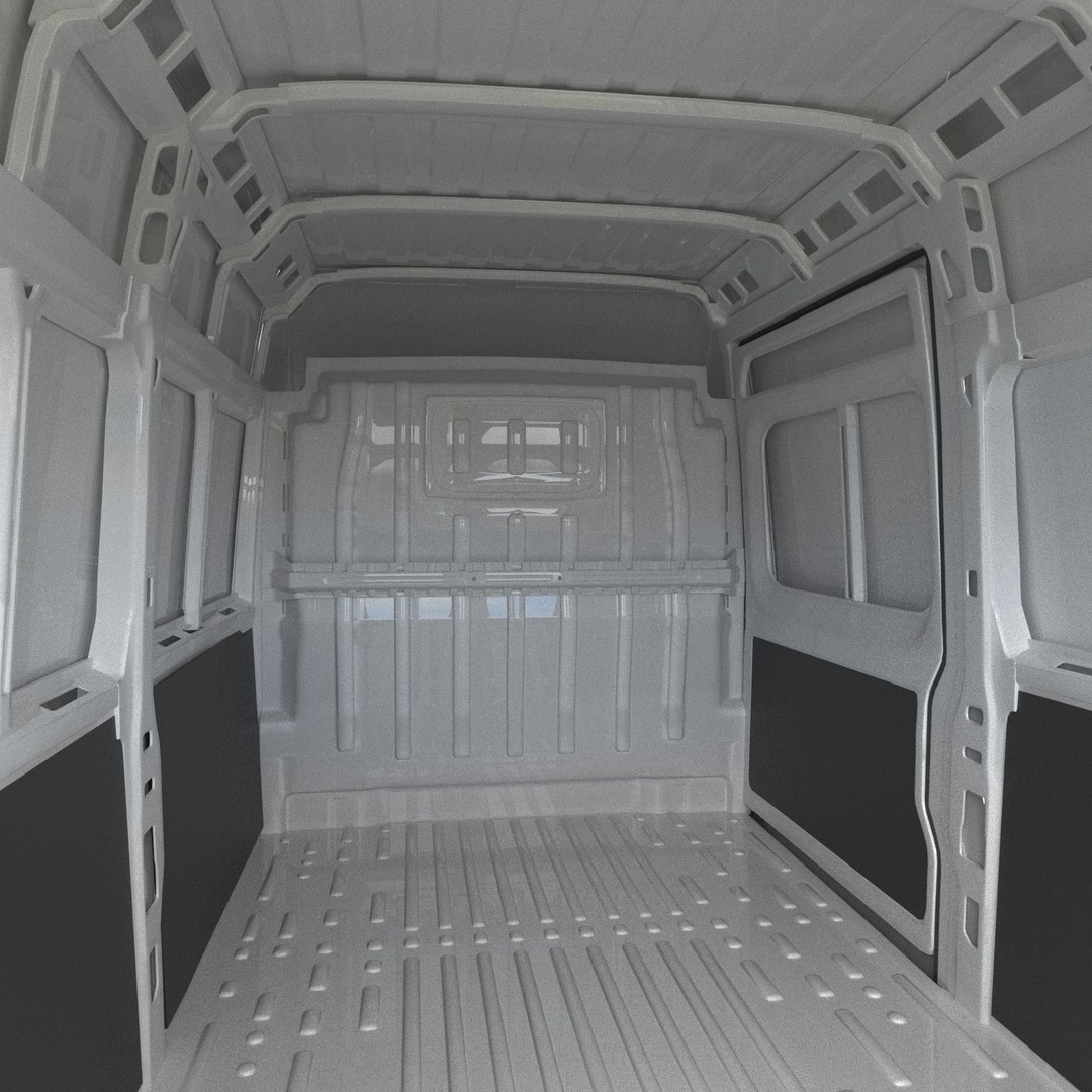 L3H2 Global Commercial Van 3D Model – Detailed Light Commercial Vehicle, FBX - View 26
