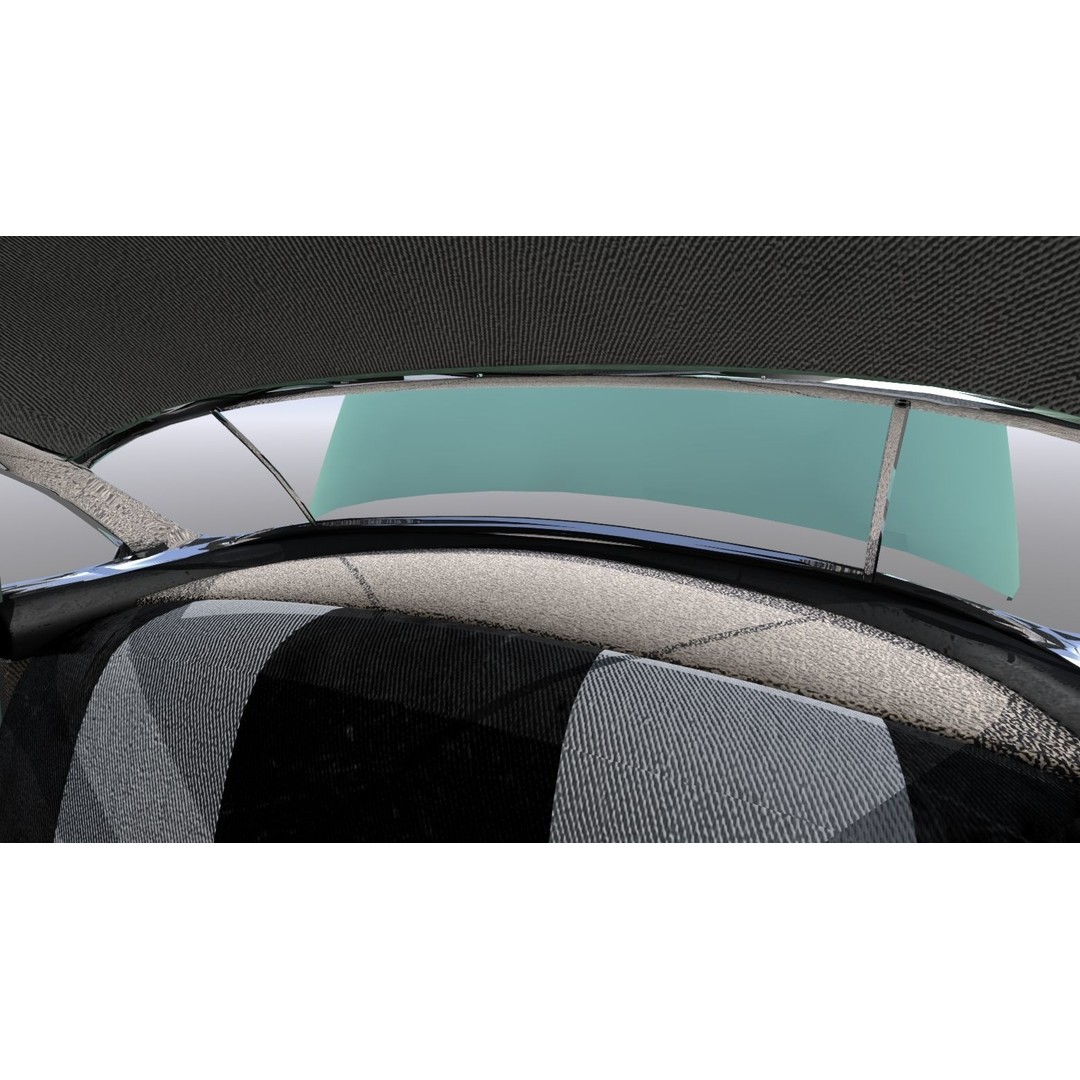 1951 Buick Super 3D Model – Classic Car Asset, FBX, Rigged - View 29