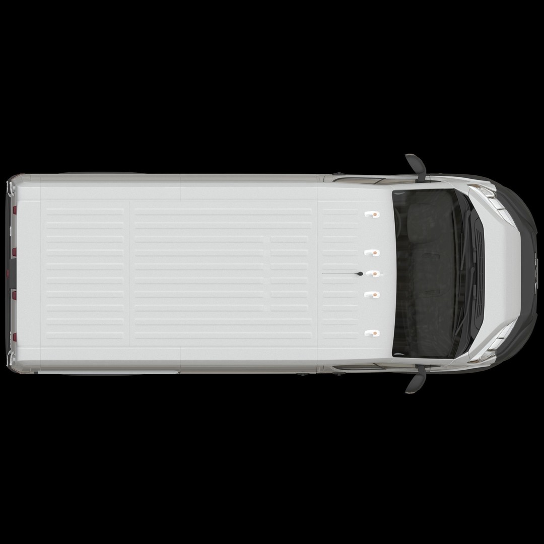 2024 Ram ProMaster 1500 Cargo Van 3D Model – Low Roof, FBX, Game Ready - View 13