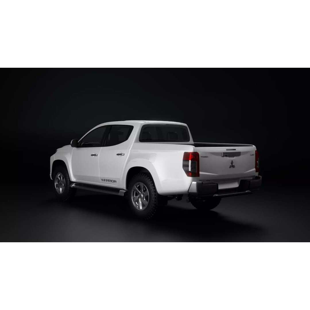 Mitsubishi L200 Pickup Truck 3D Model – High-Quality Game-Ready Asset, FBX, OBJ - View 10