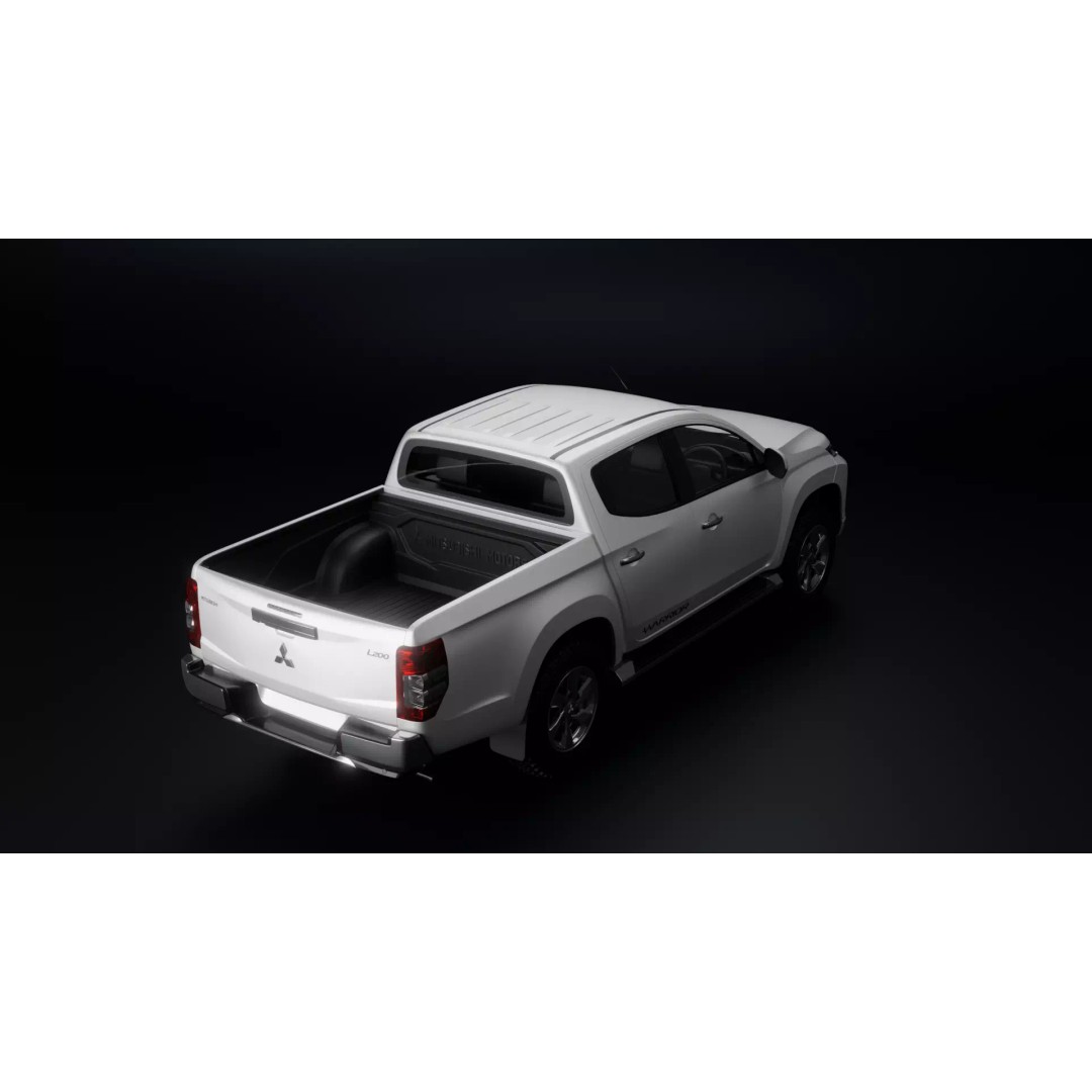 Mitsubishi L200 Pickup Truck 3D Model – High-Quality Game-Ready Asset, FBX, OBJ - View 14