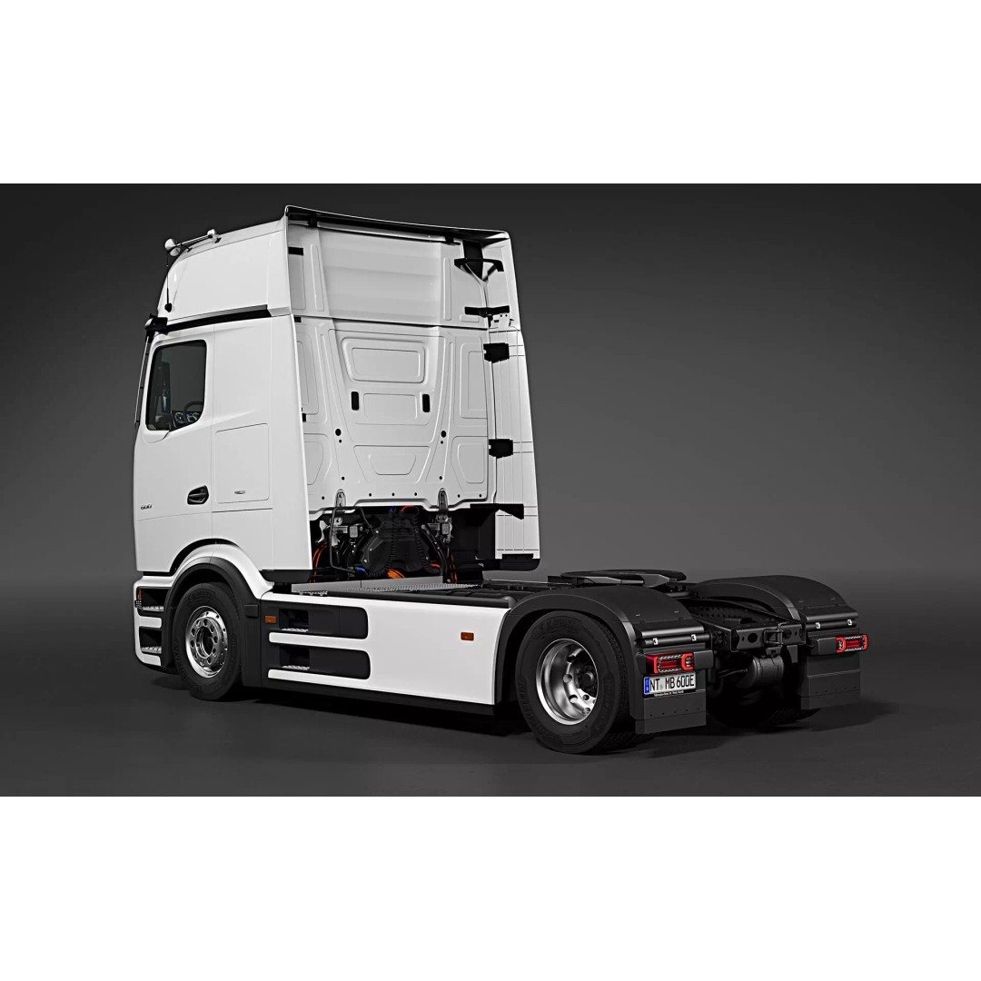 2025 Mercedes-Benz eActros 600 GigaSpace 3D Model – High Poly Truck Asset, FBX - View 7