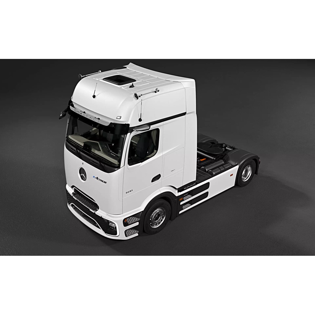 2025 Mercedes-Benz eActros 600 GigaSpace 3D Model – High Poly Truck Asset, FBX - View 8