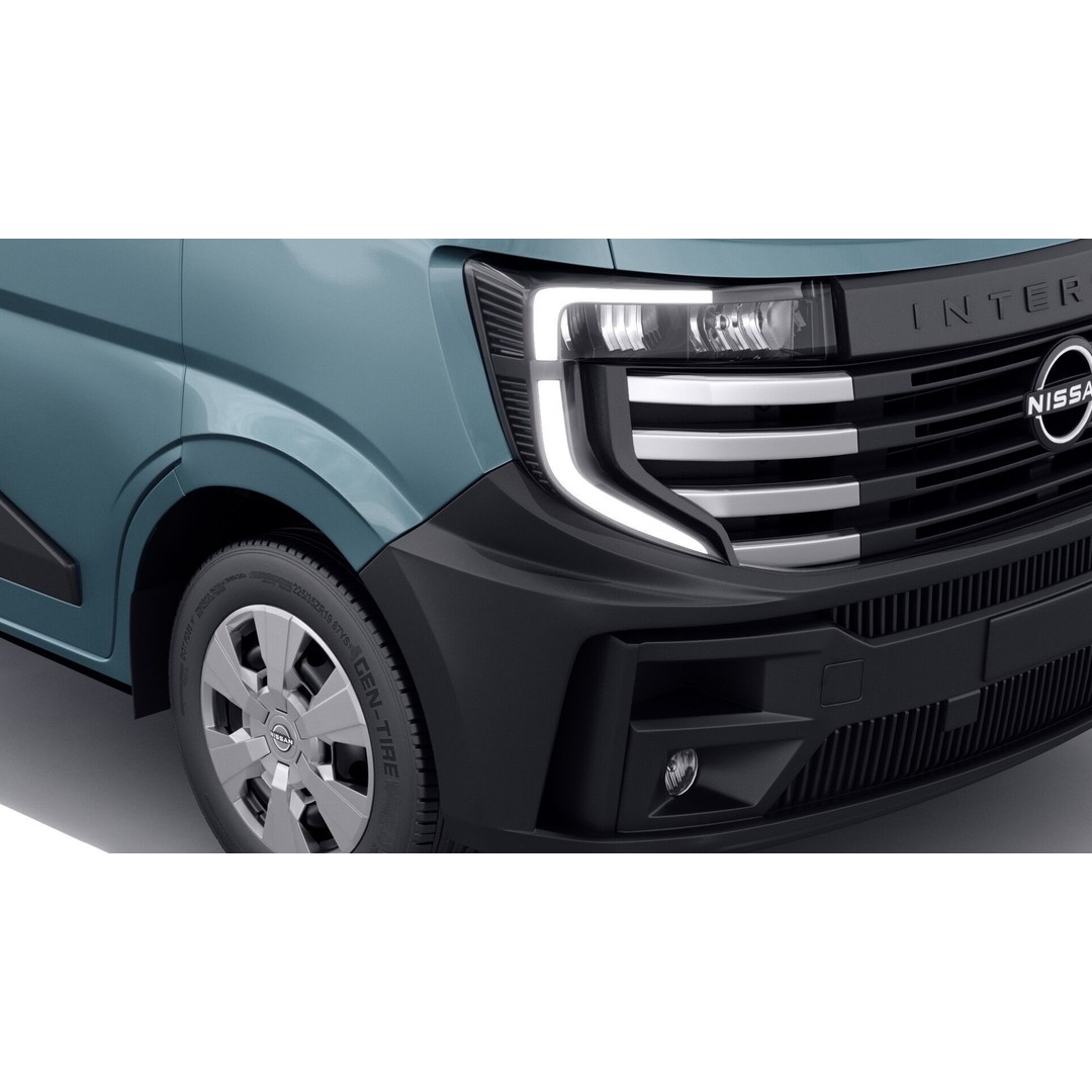 Nissan Interstar Pick-Up 2024 3D Model – Detailed Vehicle Asset, FBX/OBJ - View 16