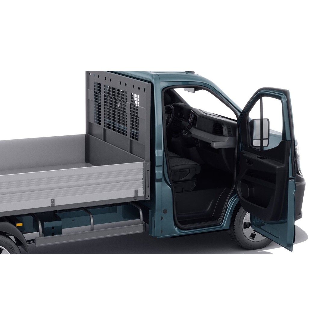 Nissan Interstar Pick-Up 2024 3D Model – Detailed Vehicle Asset, FBX/OBJ - View 19