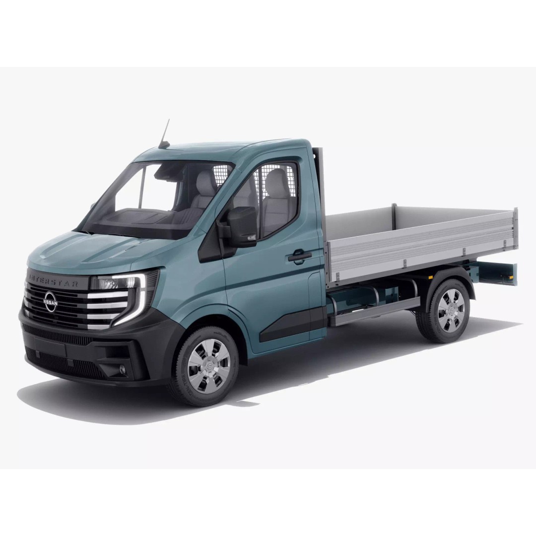 Nissan Interstar Pick-Up 2024 3D Model – Detailed Vehicle Asset, FBX/OBJ - View 2