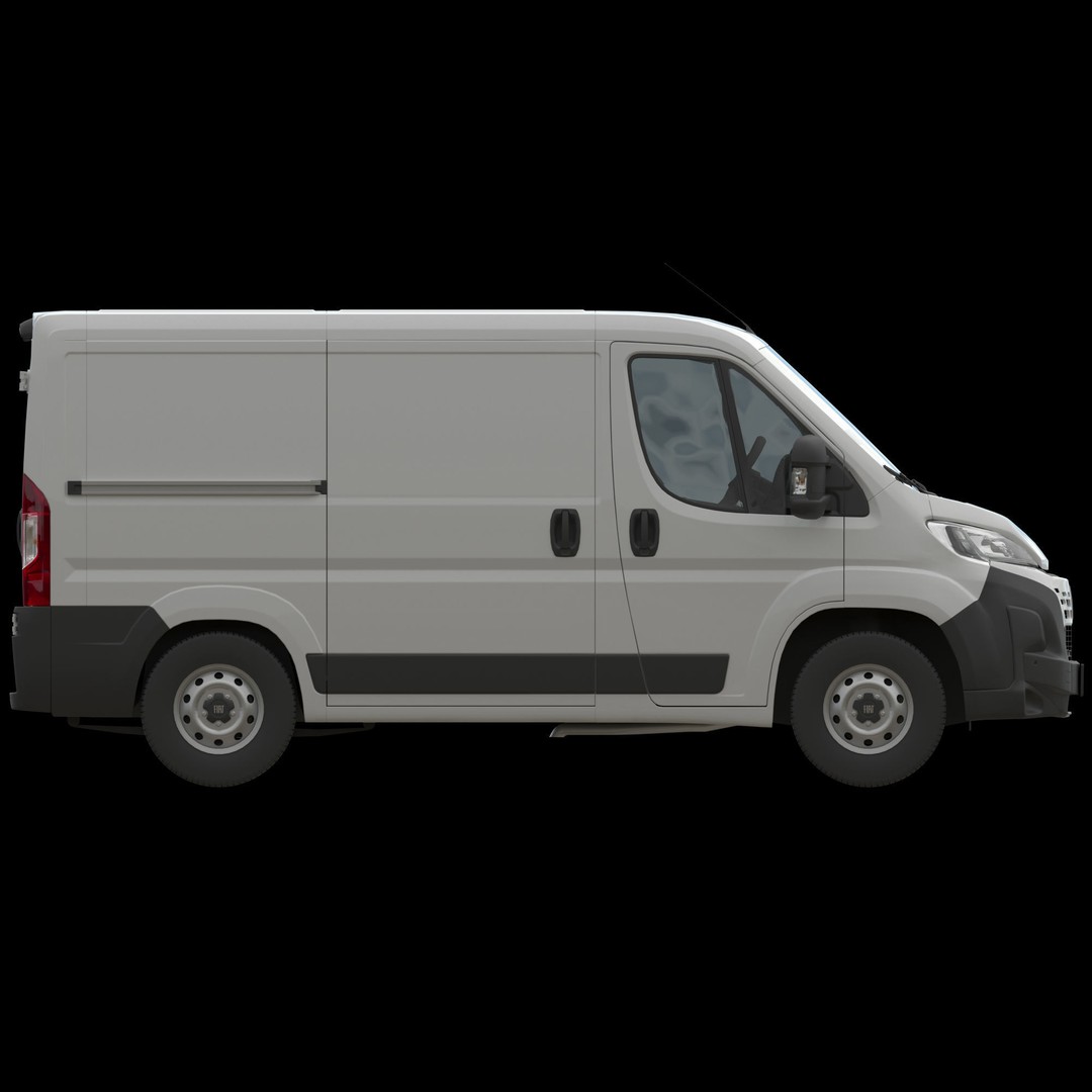 2024 FIAT DUCATO L1H1 3D Model – Detailed Commercial Van Asset, FBX - View 11