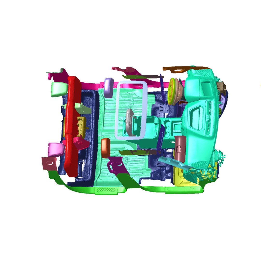 GMC Sierra Denali 1500 4WD Crew Cab 3D Model – High Detail Scan, STL