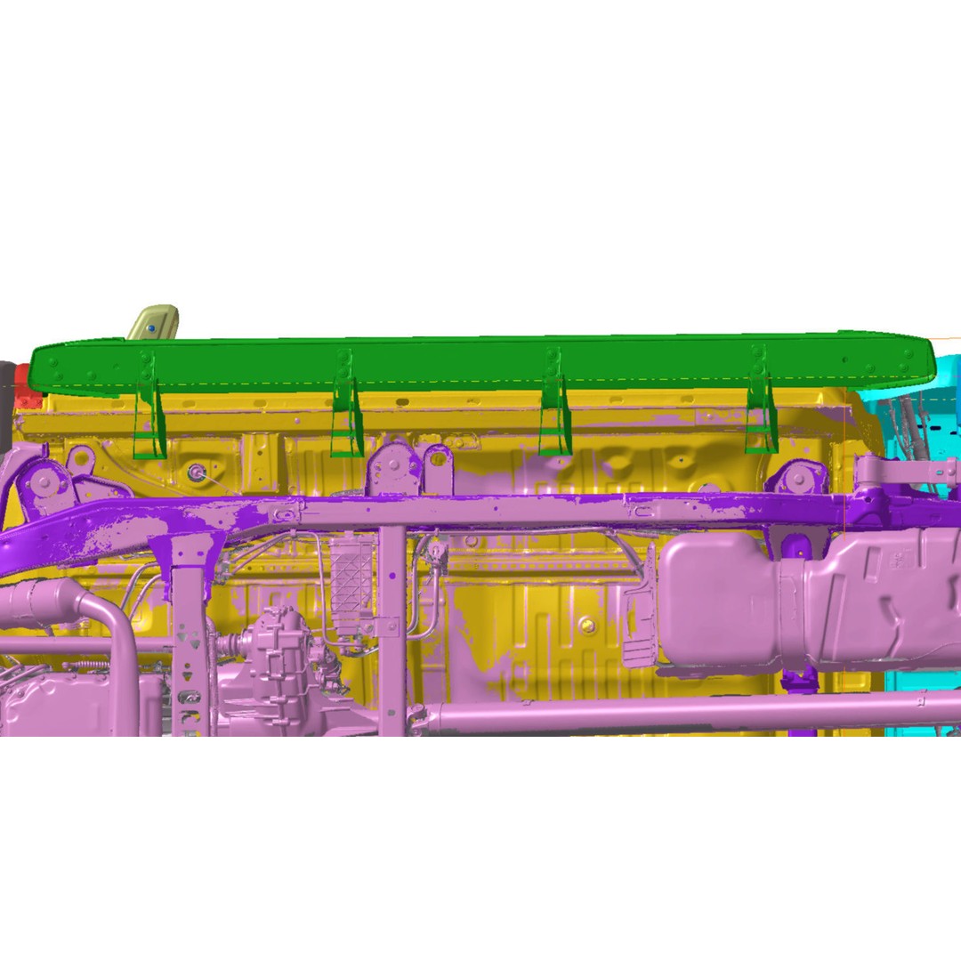 GMC Sierra Denali 1500 4WD Crew Cab 3D Model – High Detail Scan, STL - View 11