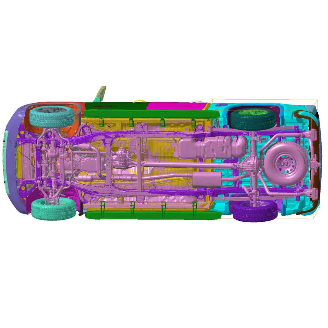 GMC Sierra Denali 1500 4WD Crew Cab 3D Model – High Detail Scan, STL - View 12