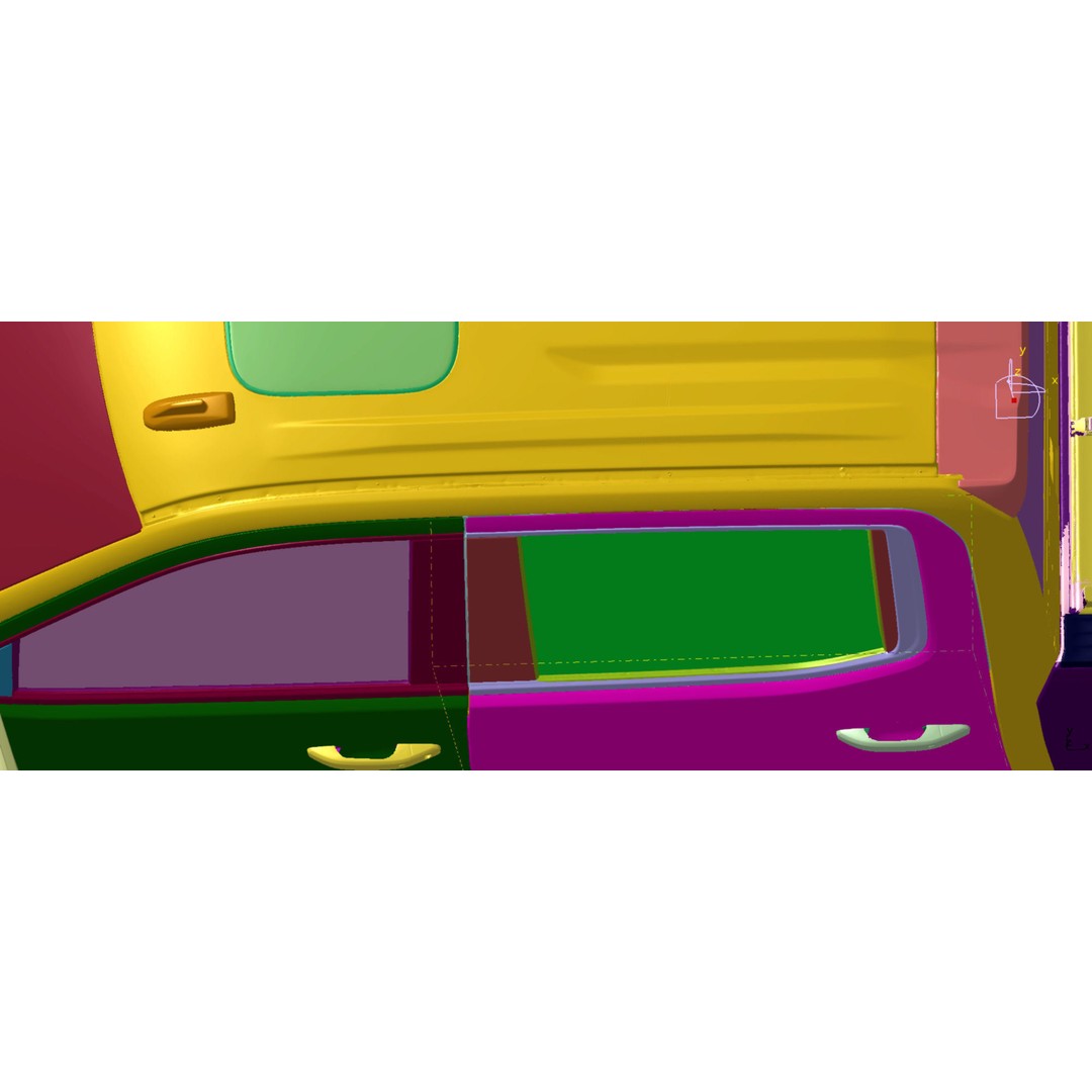 GMC Sierra Denali 1500 4WD Crew Cab 3D Model – High Detail Scan, STL - View 13