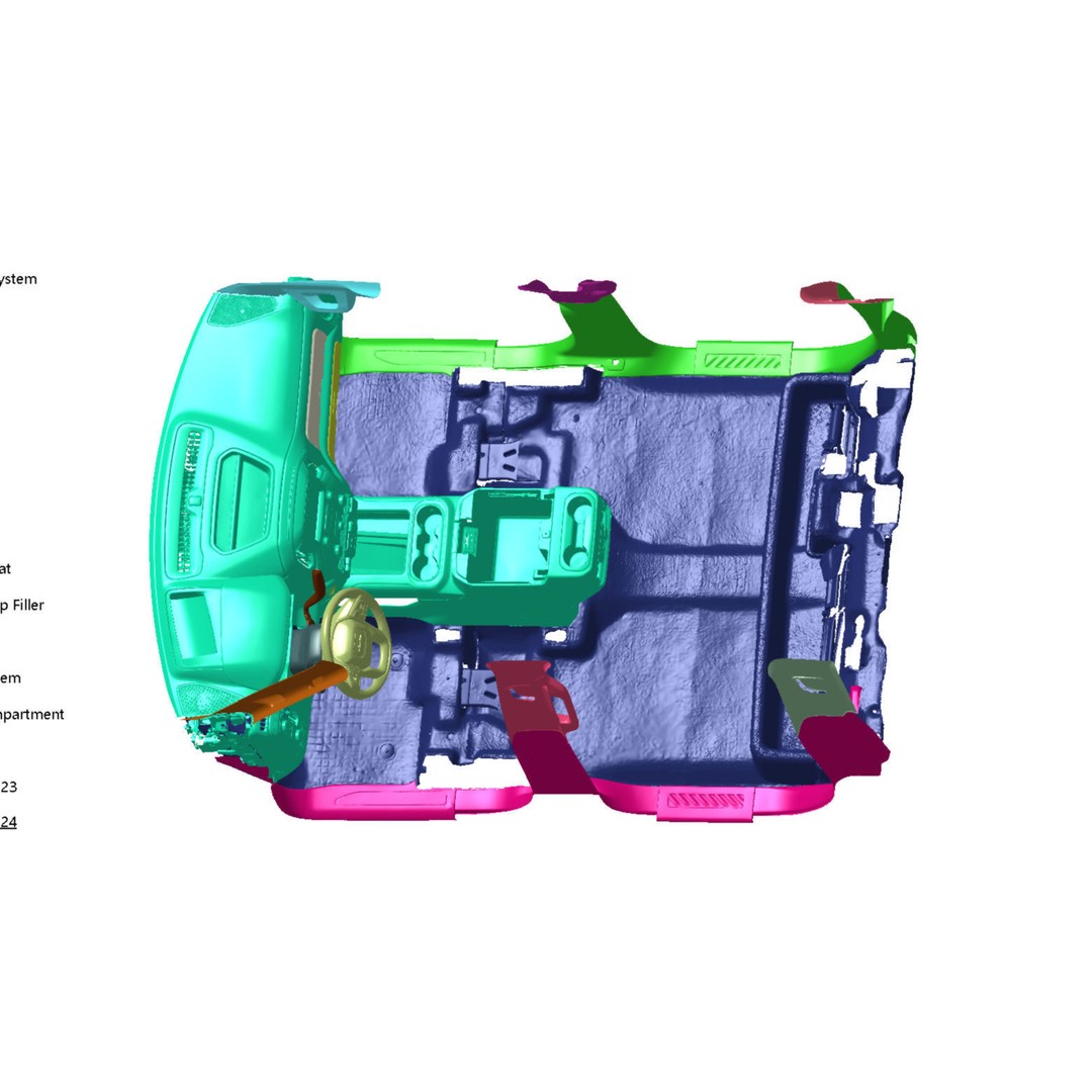 GMC Sierra Denali 1500 4WD Crew Cab 3D Model – High Detail Scan, STL - View 18