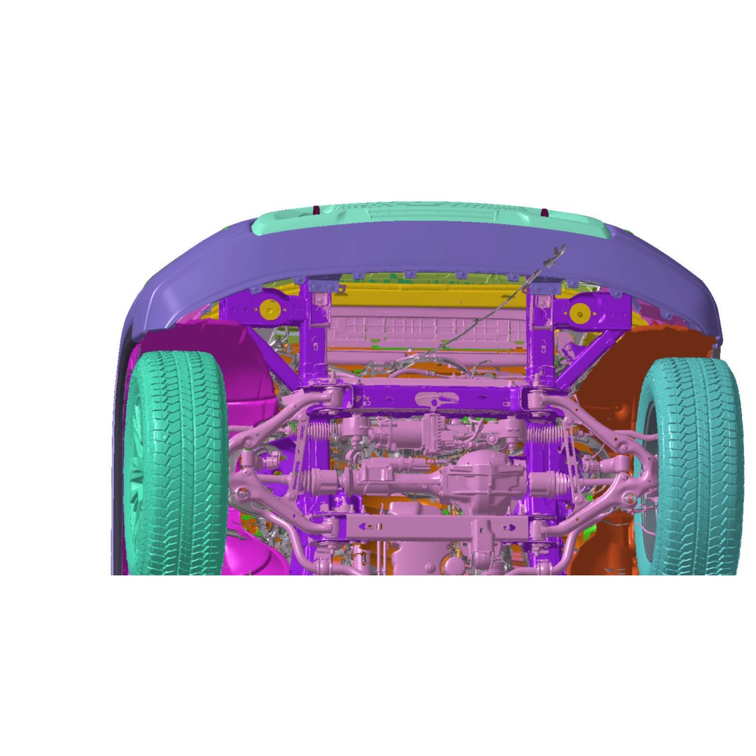 GMC Sierra Denali 1500 4WD Crew Cab 3D Model – High Detail Scan, STL - View 8