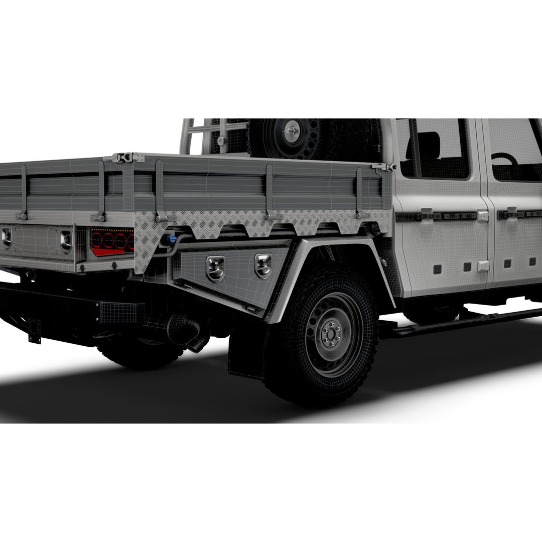Ineos Grenadier Quartermaster 3D Model – High Poly Vehicle, FBX, OBJ