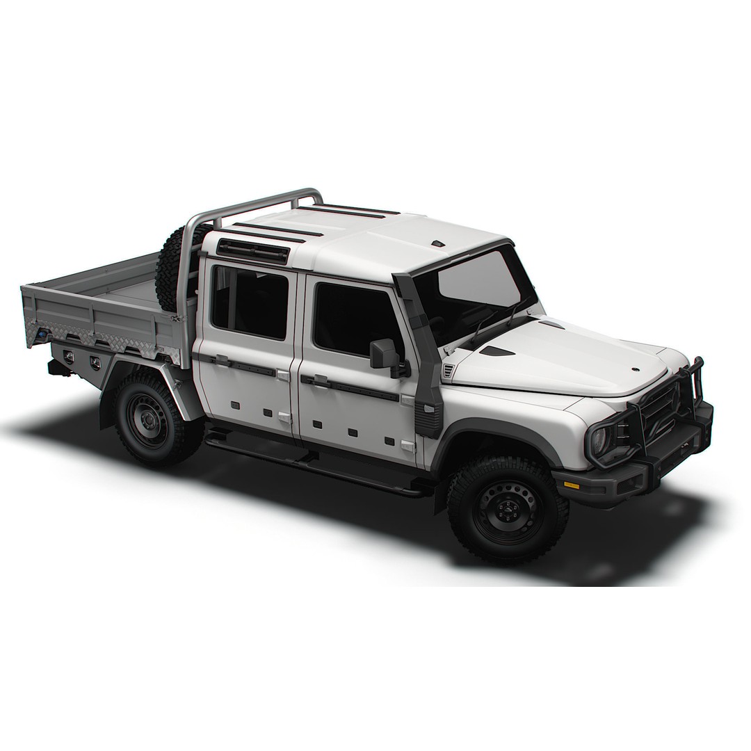 Ineos Grenadier Quartermaster 3D Model – High Poly Vehicle, FBX, OBJ - View 10