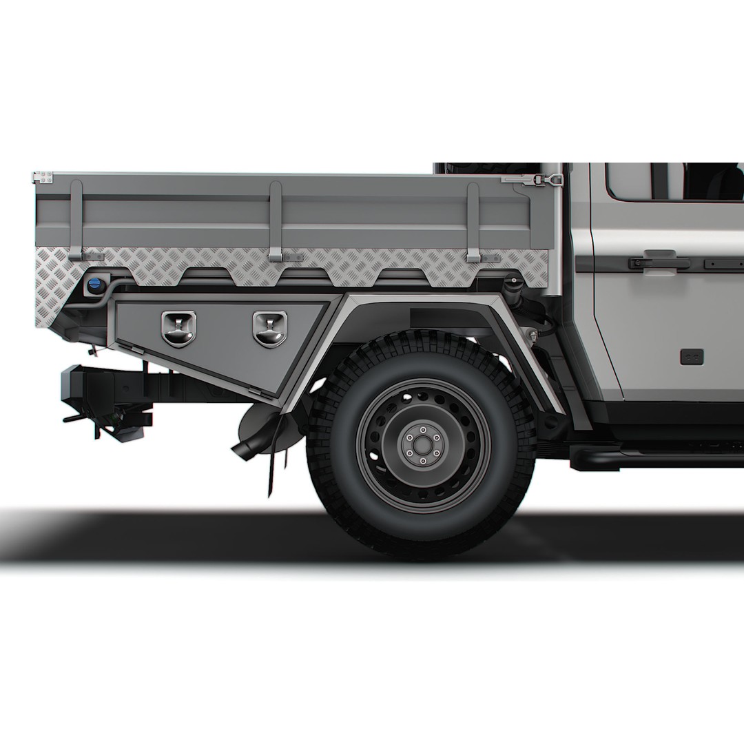 Ineos Grenadier Quartermaster 3D Model – High Poly Vehicle, FBX, OBJ - View 11