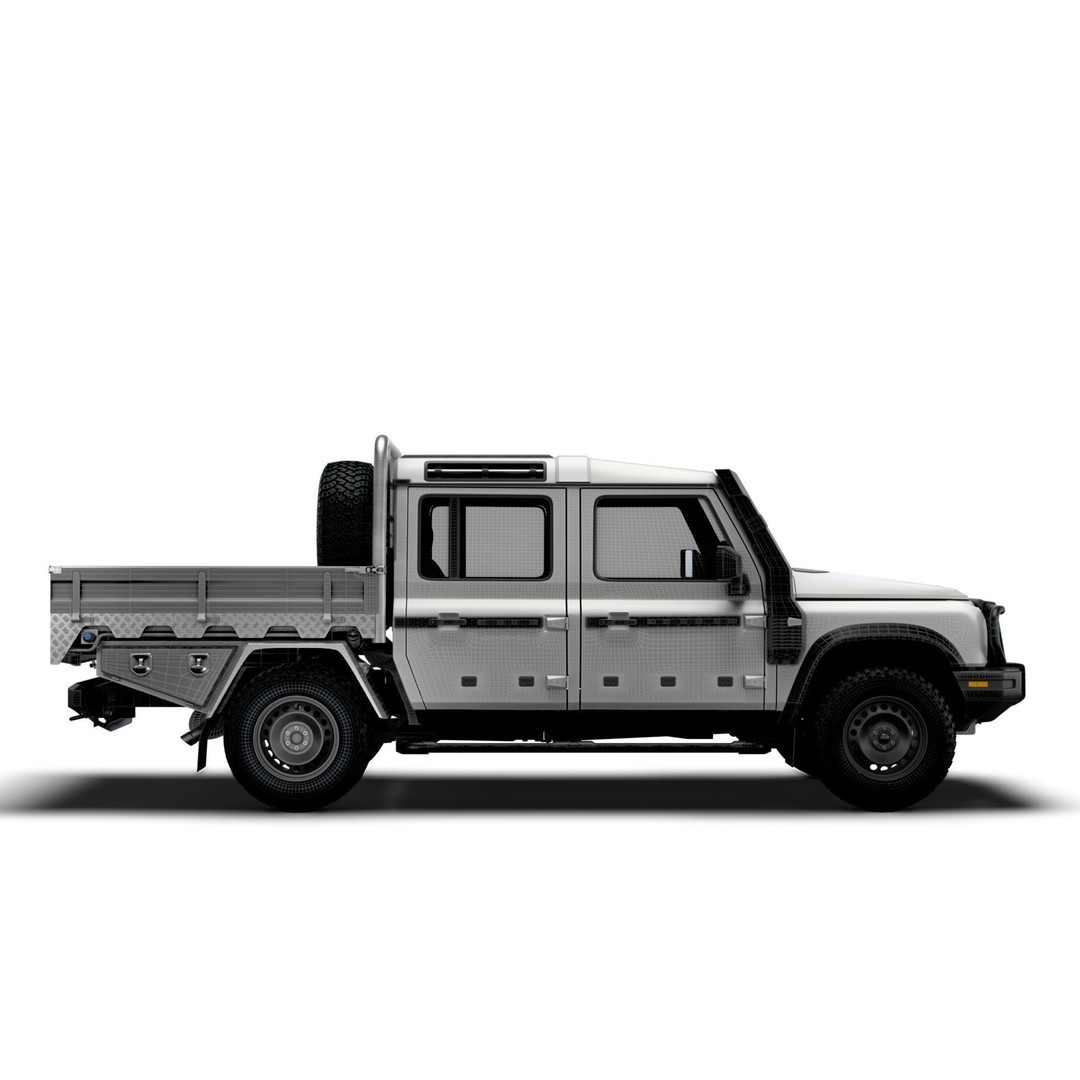 Ineos Grenadier Quartermaster 3D Model – High Poly Vehicle, FBX, OBJ - View 15