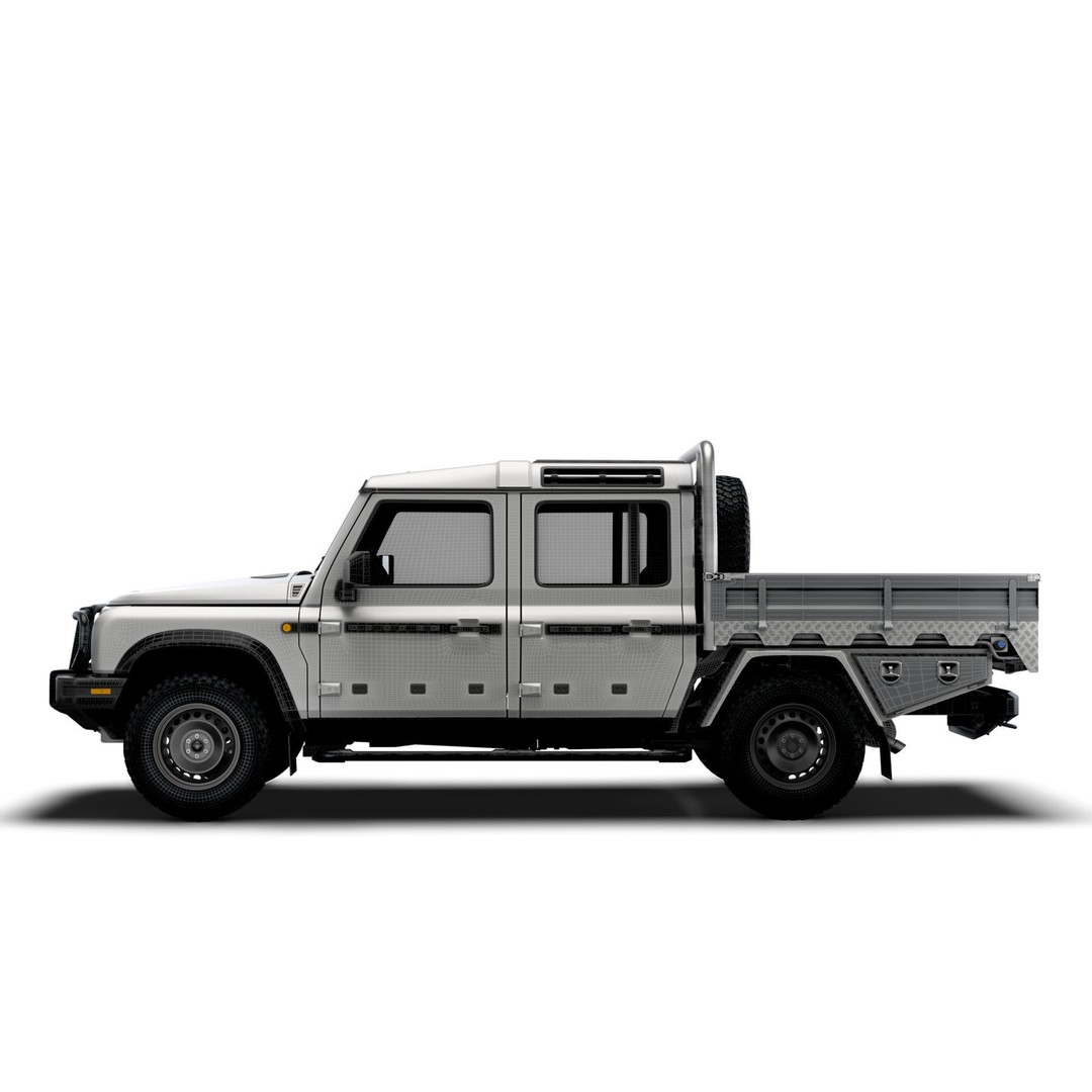 Ineos Grenadier Quartermaster 3D Model – High Poly Vehicle, FBX, OBJ - View 18