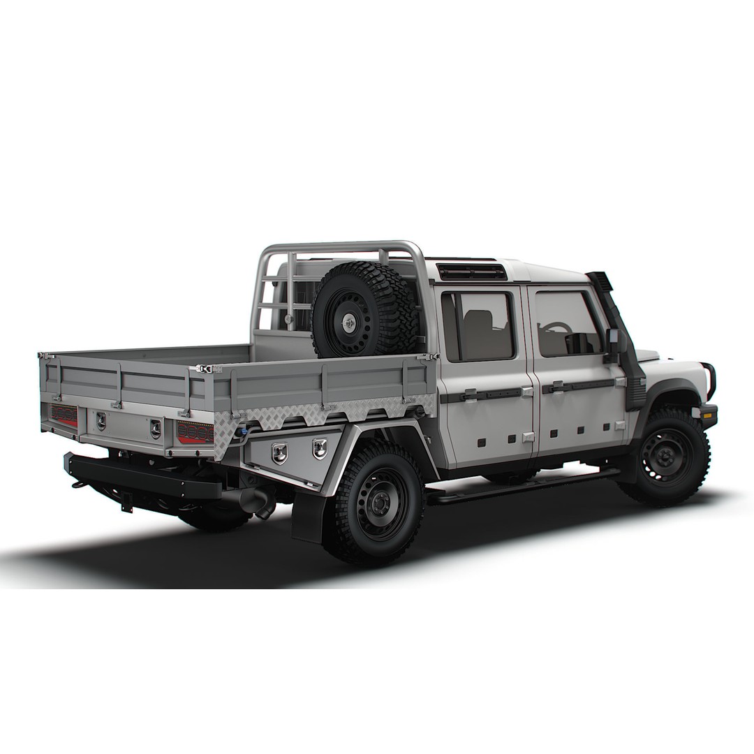 Ineos Grenadier Quartermaster 3D Model – High Poly Vehicle, FBX, OBJ - View 4