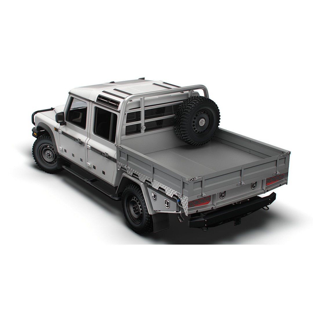 Ineos Grenadier Quartermaster 3D Model – High Poly Vehicle, FBX, OBJ - View 5