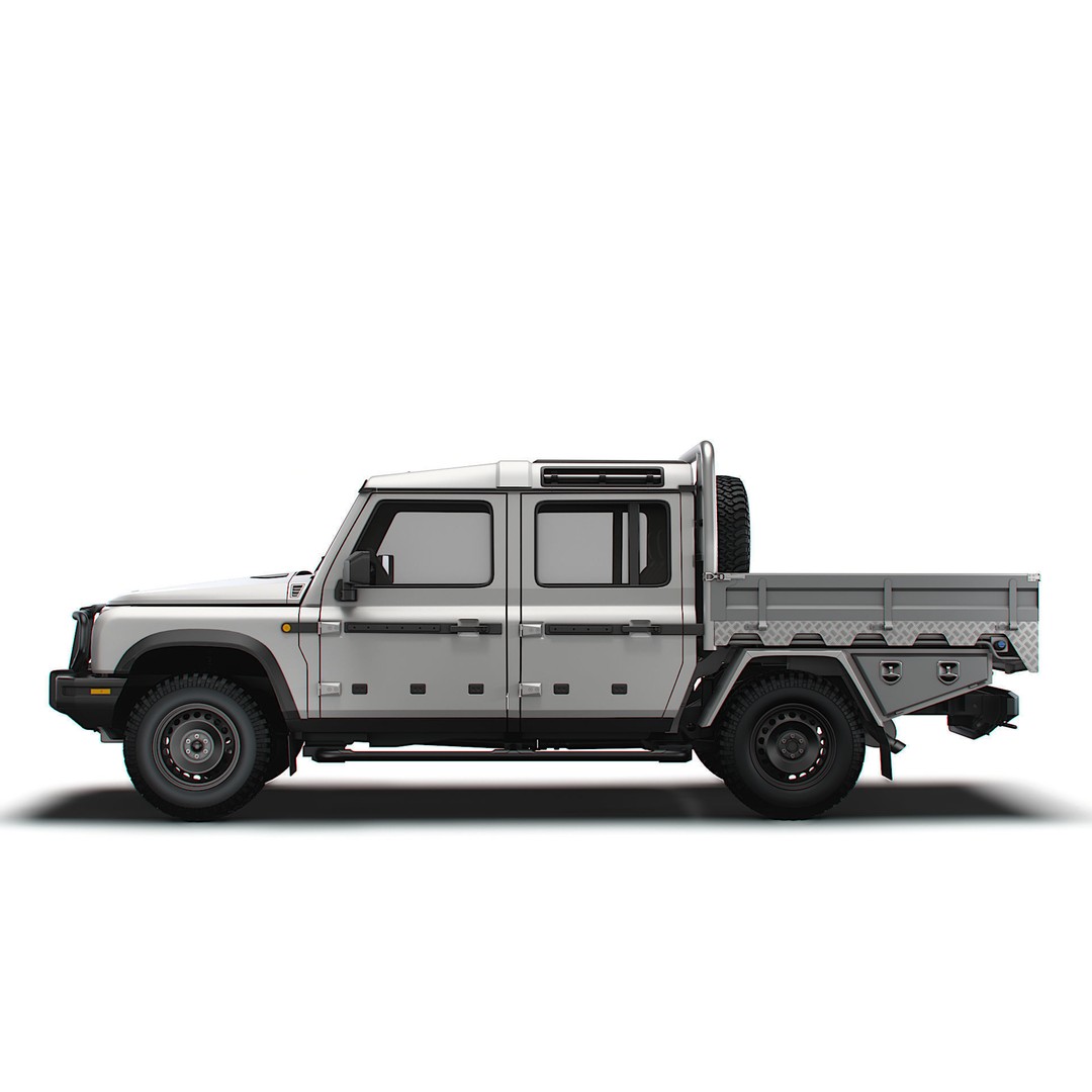 Ineos Grenadier Quartermaster 3D Model – High Poly Vehicle, FBX, OBJ - View 6