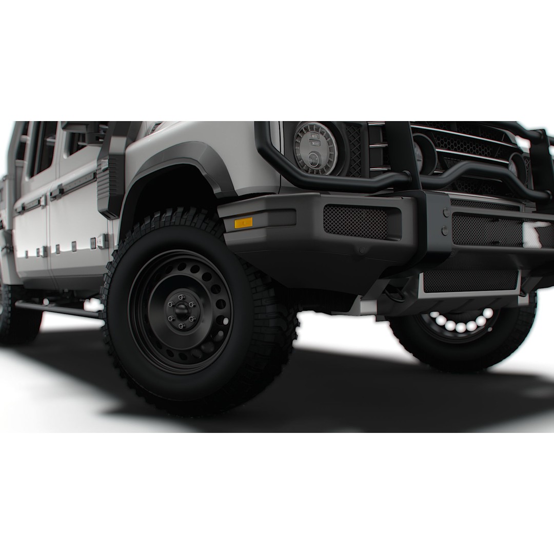 Ineos Grenadier Quartermaster 3D Model – High Poly Vehicle, FBX, OBJ - View 7