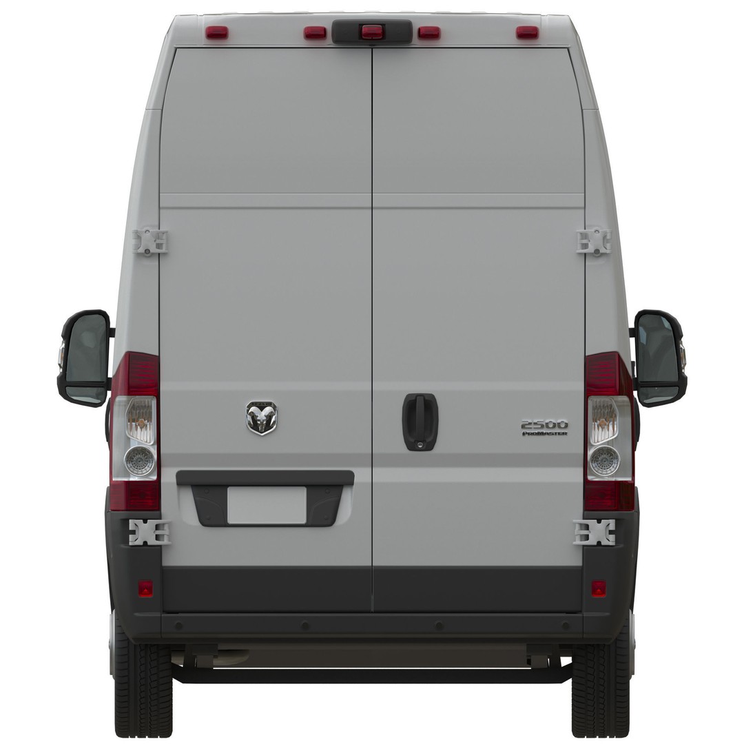 2024 Ram ProMaster L3H3 3D Model – Detailed Interior Cargo Van, FBX - View 10