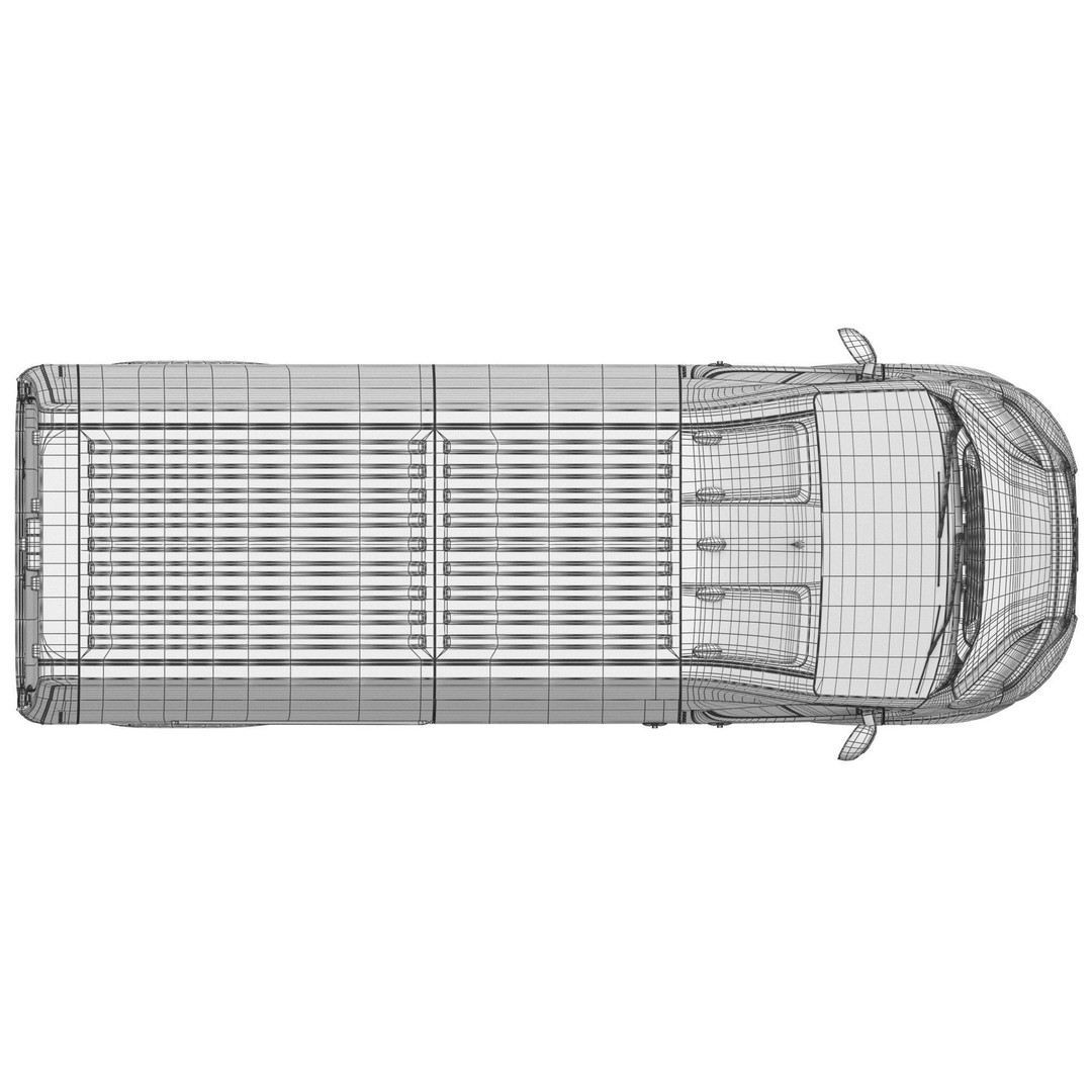 2024 Ram ProMaster L3H3 3D Model – Detailed Interior Cargo Van, FBX - View 22