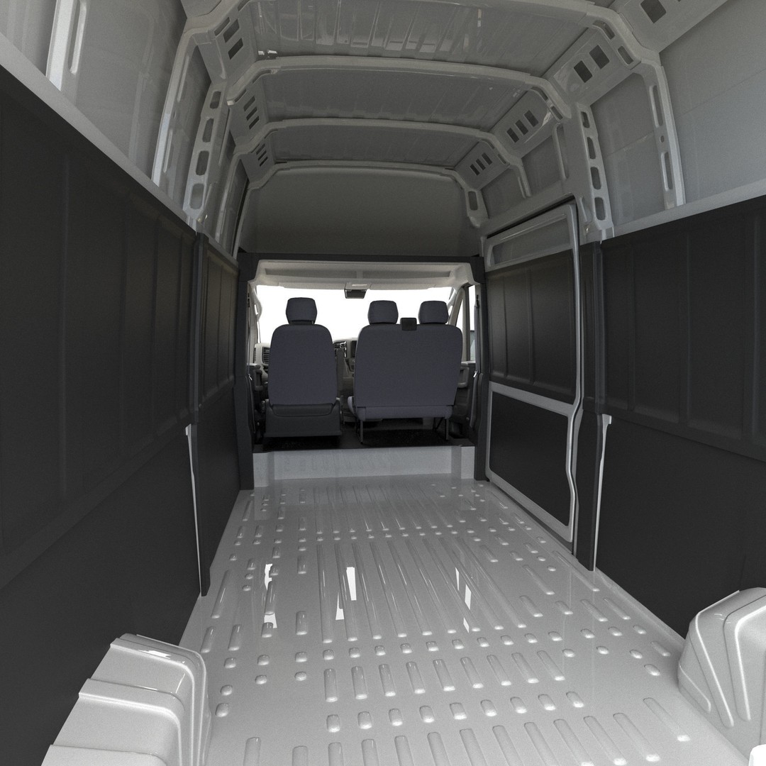 2024 Ram ProMaster L3H3 3D Model – Detailed Interior Cargo Van, FBX - View 24
