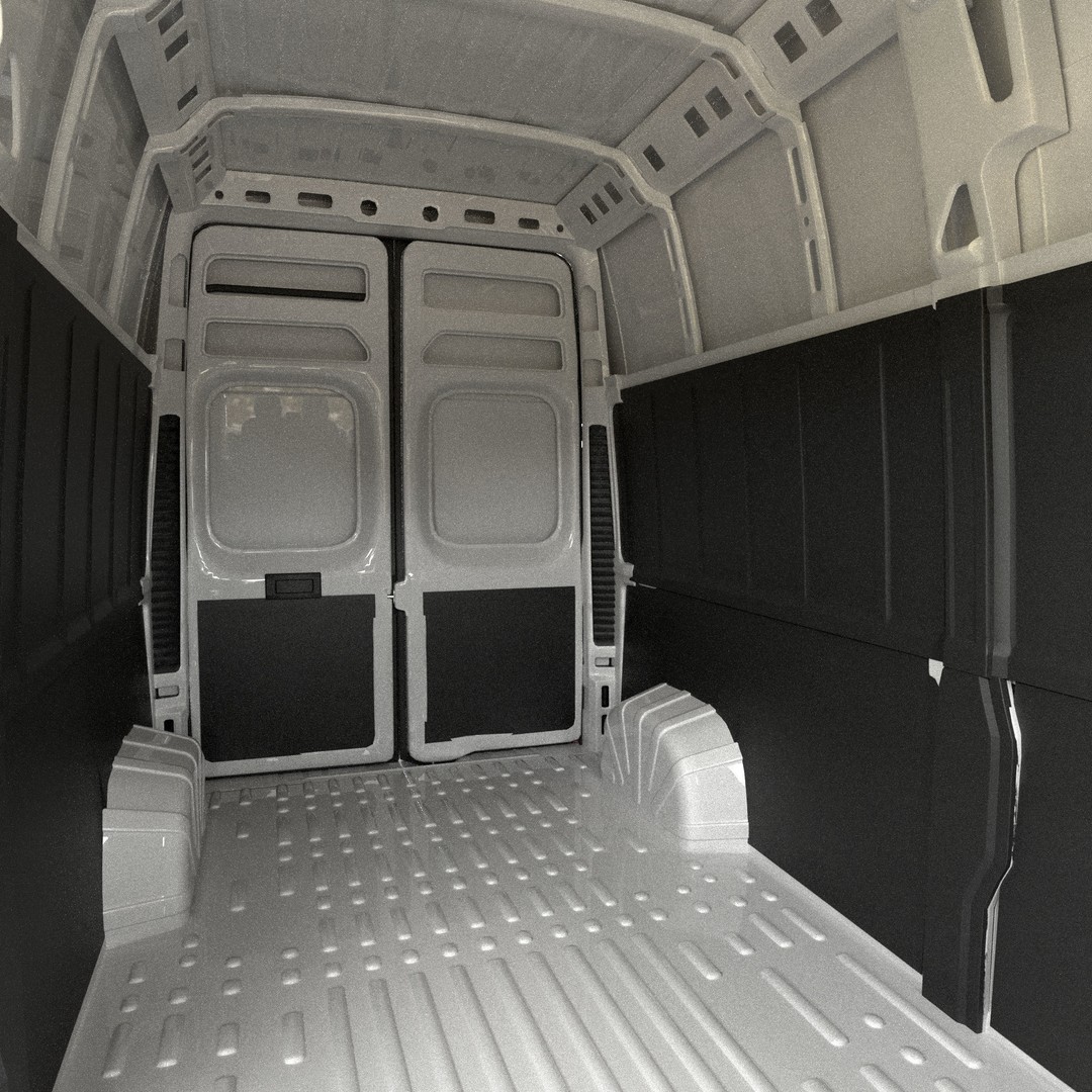 2024 Ram ProMaster L3H3 3D Model – Detailed Interior Cargo Van, FBX - View 25