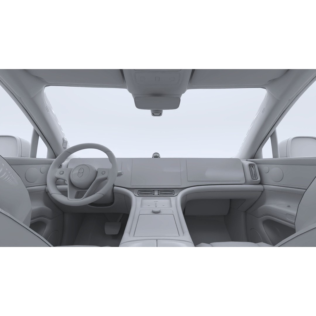 2024 Huawei HIMA Aito M9 Ultra 3D Model – Interior Rigged SUV, FBX, OBJ - View 24
